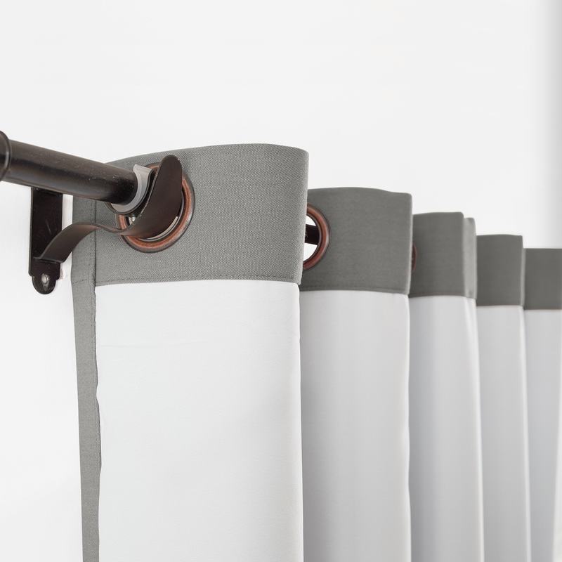 CUSTOM Capri Roasted Cashew Blackout Curtains with Liner