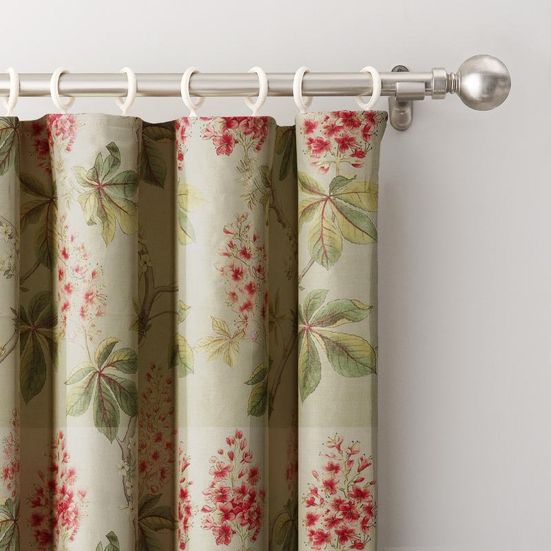 Floral Botanical Print Cotton Darpe Panel Frey