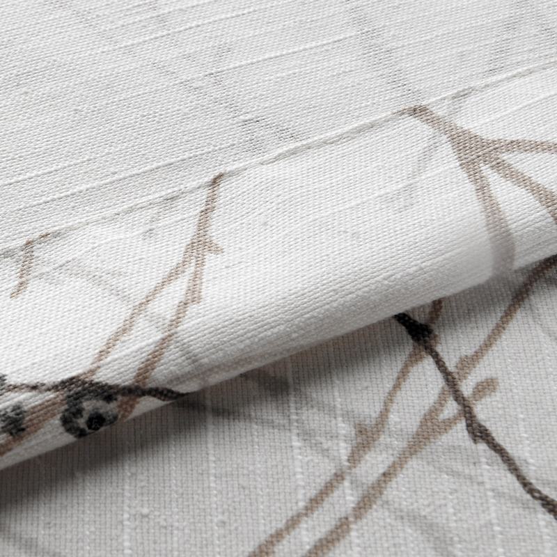 Plum Blossom Polyester Curtain Drape ASTRID