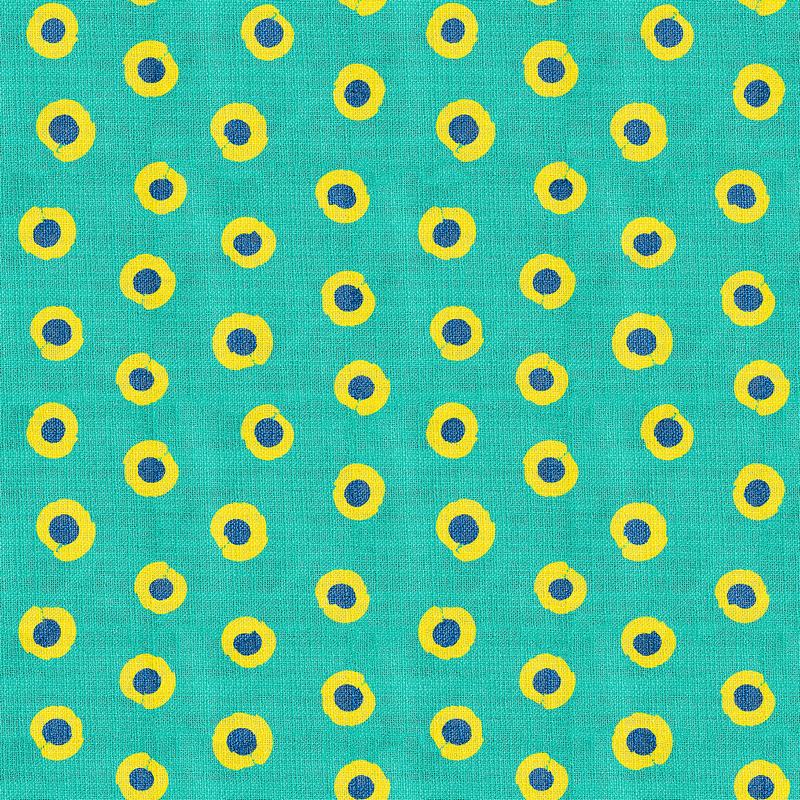 Abstract Print Polyester Linen Curtain Drapery JUNIOR