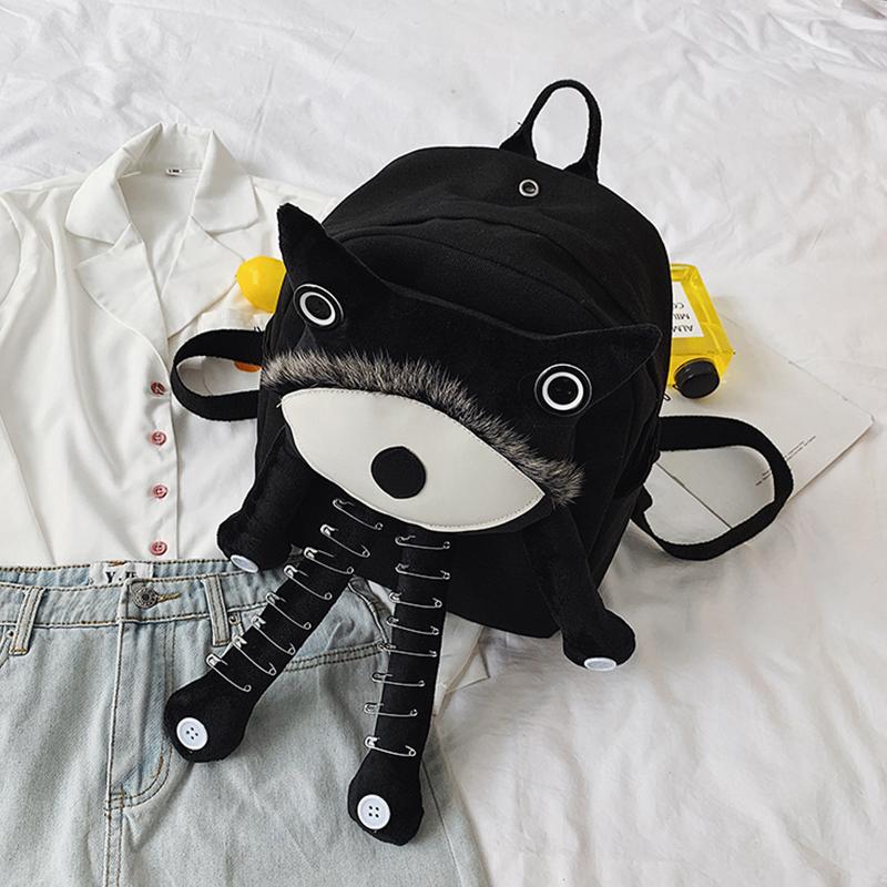 Monster Canvas Casual Backpack EG0573