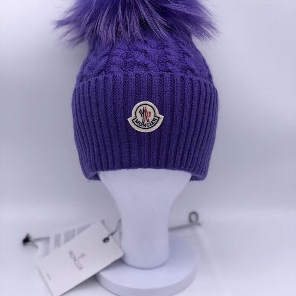 官网同步20秋季最新款-Moncler新款针织帽，独家定制超大毛球，特别火爆，采用精选毛线，手感超柔软，弹性极佳