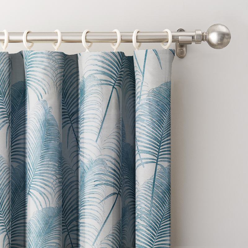 Leaves Print Curtain Window Darpe Elenor