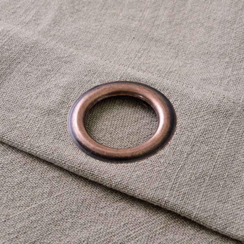 TRENCH Heavy Weight 100% Linen Curtain Drapery Custom