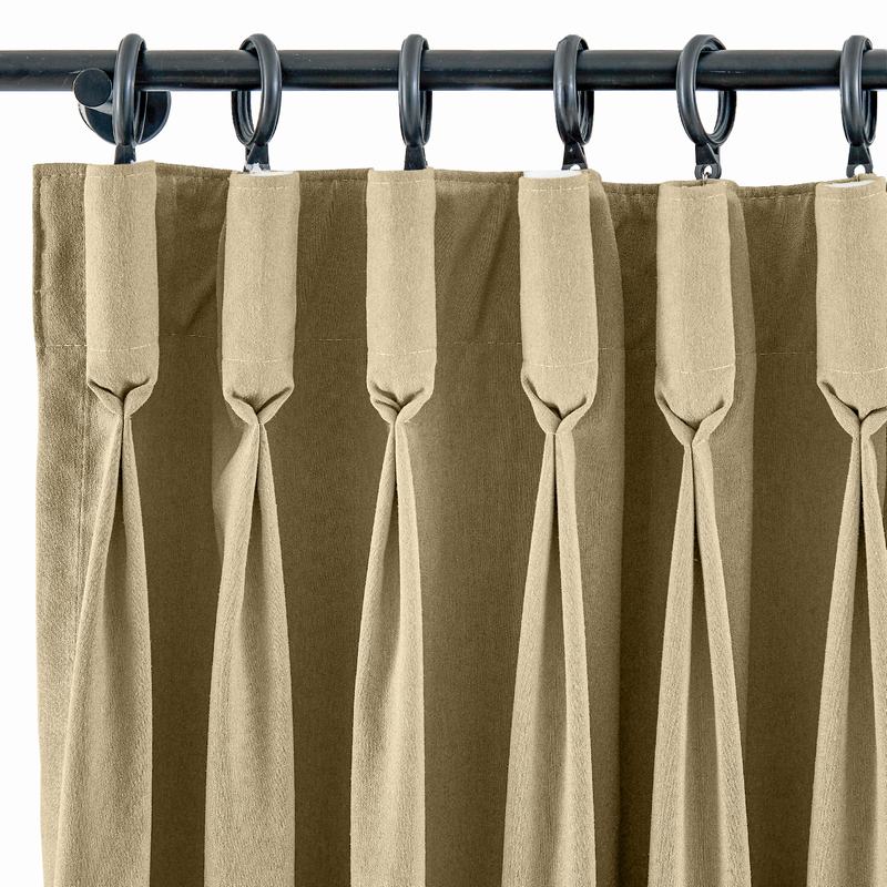 Room Darkening Curtain Drapery Panel YEFFA