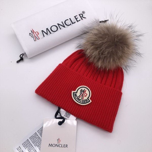 官网同步20秋季最新款-Moncler新款针织帽，独家定制超大毛球，特别火爆，采用精选毛线，手感超柔软，弹性极佳