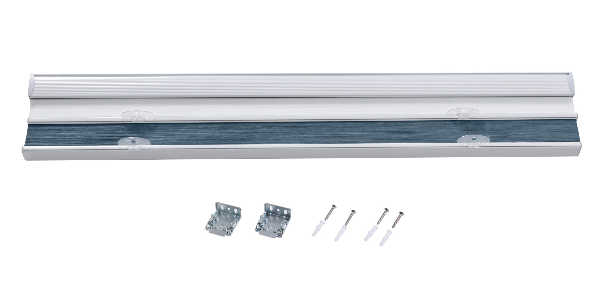 ROLLINS Cordless Blackout TriShades Day/Night Honeycomb Shade White Sheer