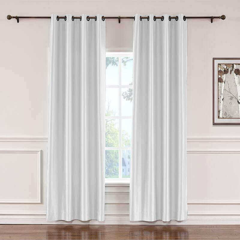 CUSTOM Lao Hang Zhou Egg White Polyester Cotton Curtain