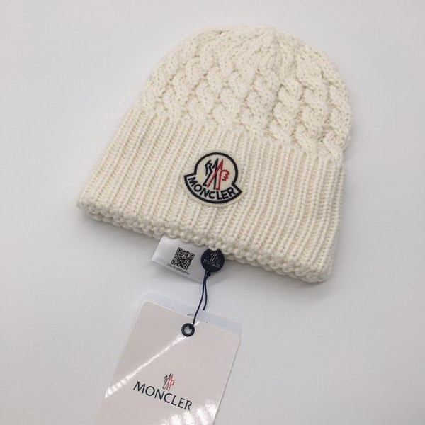 官网同步20秋季最新款-Moncler新款毛线针织帽子，专柜同步，冬季必备款