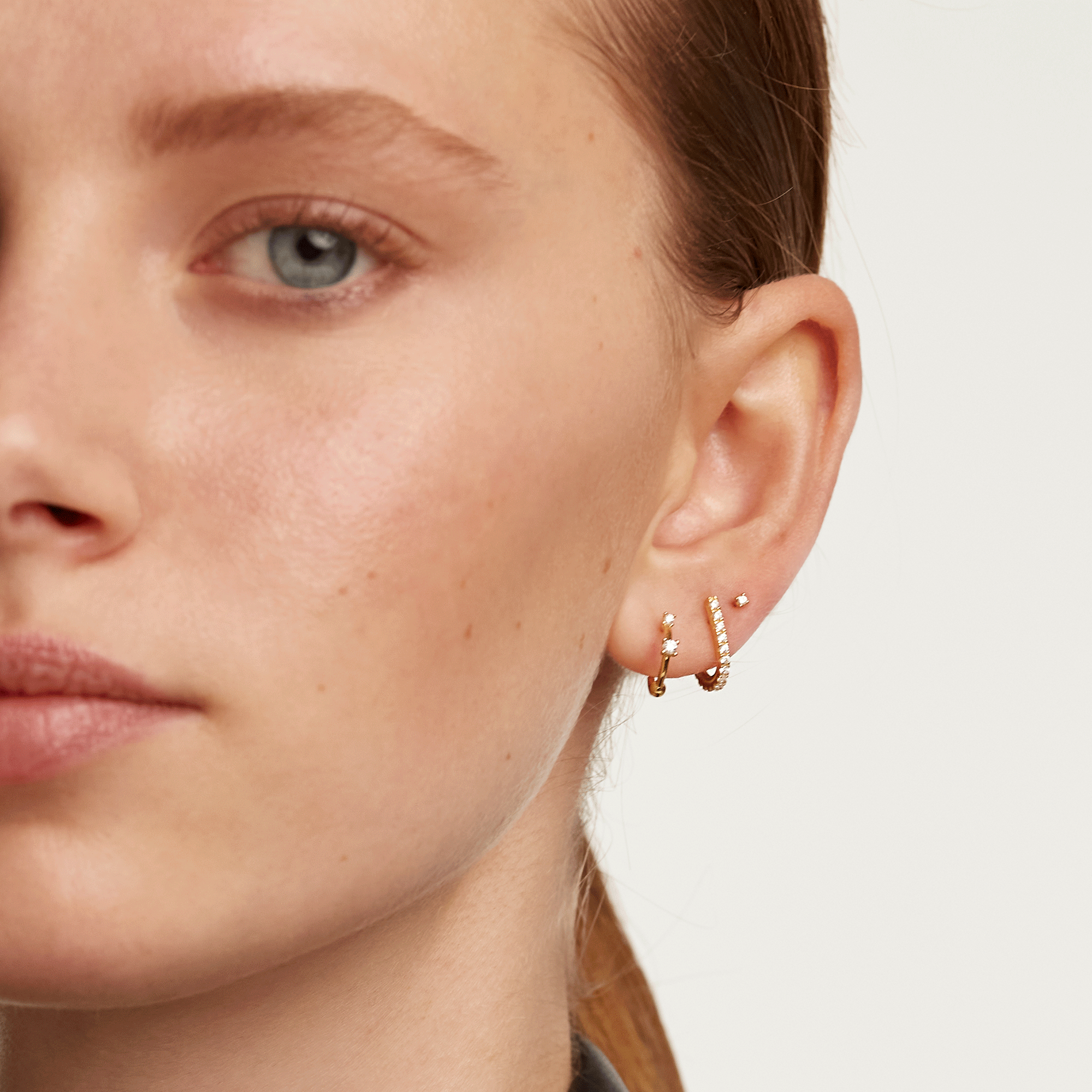 L'Oiseau Gold Earrings Set