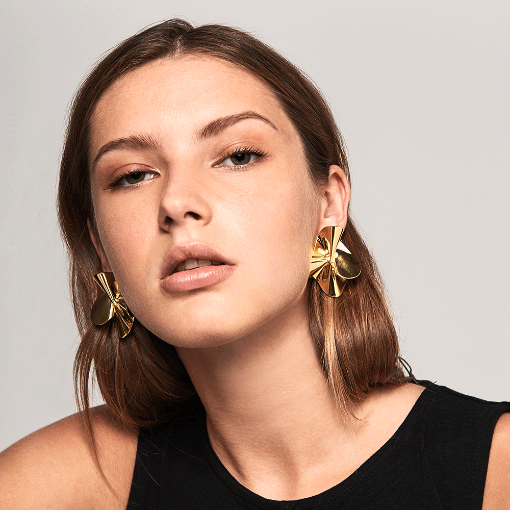 Nomad Gold Earrings