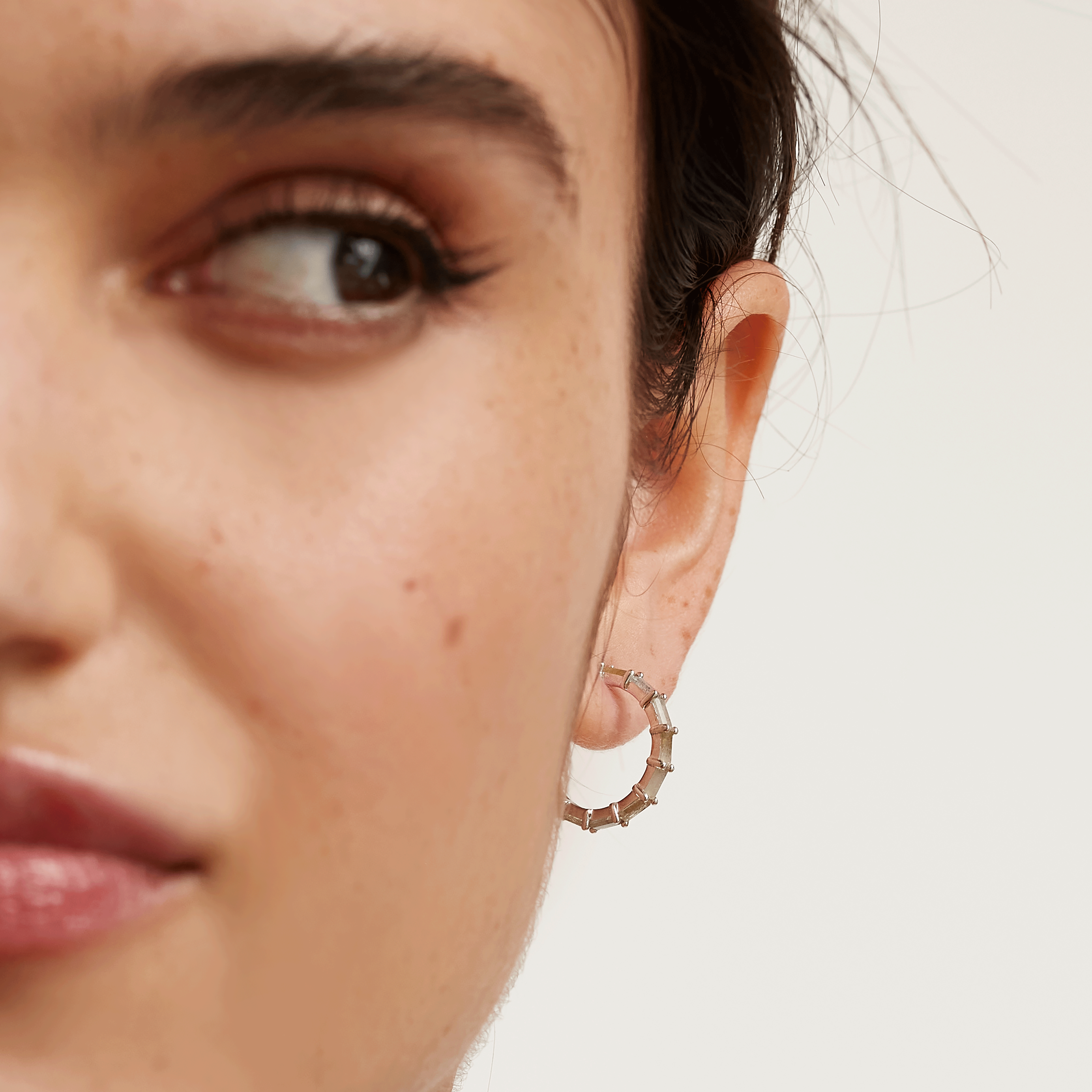 Pistil Silver Earrings