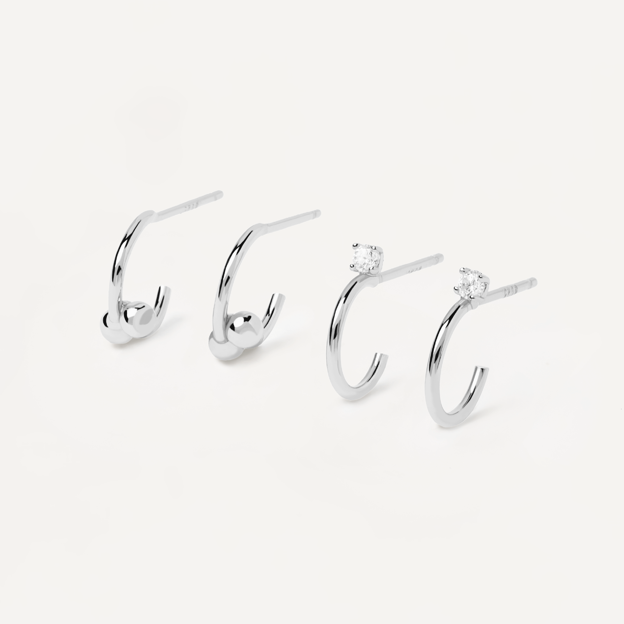 Aura Silver Earrings Bundle
