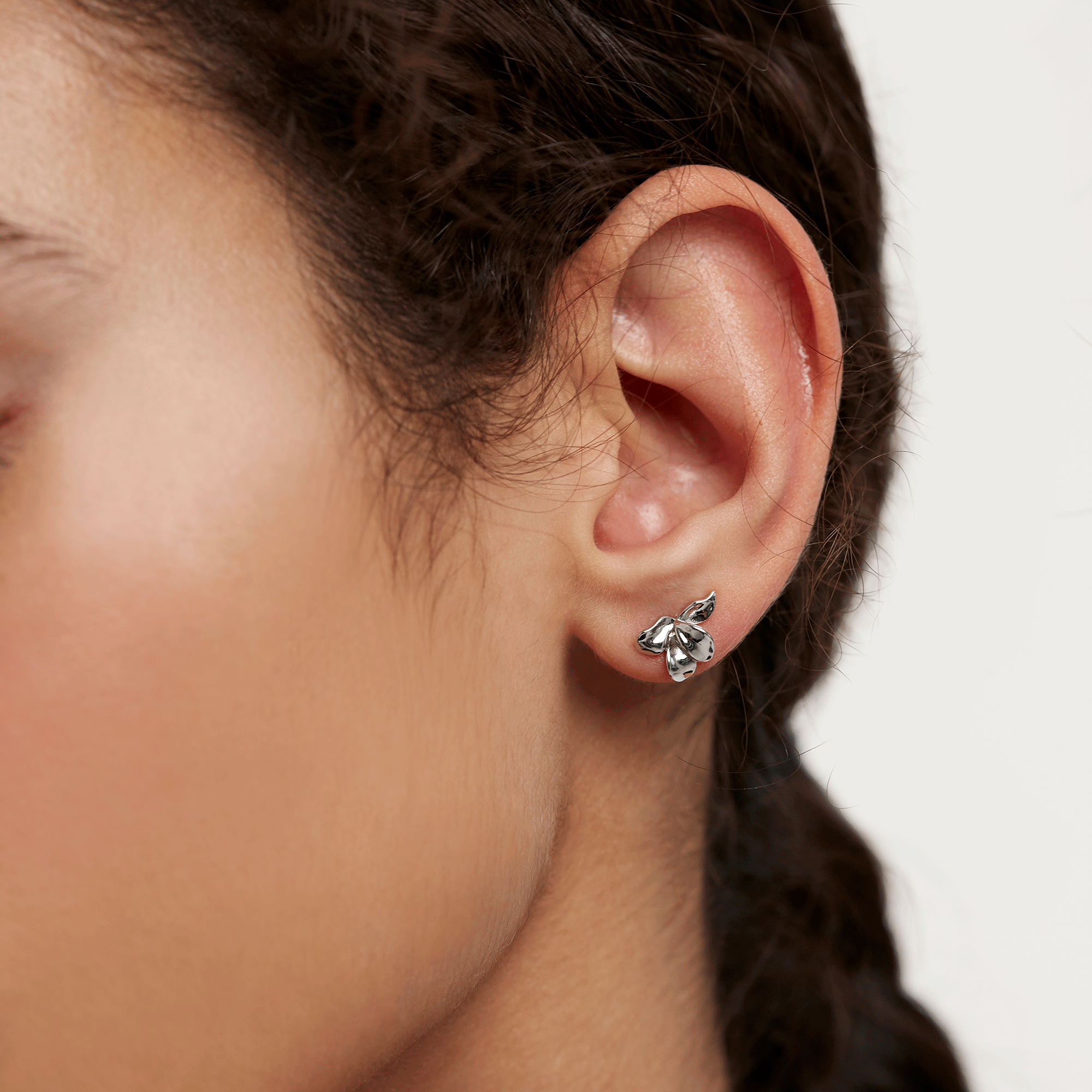 Narcise Silver Earrings