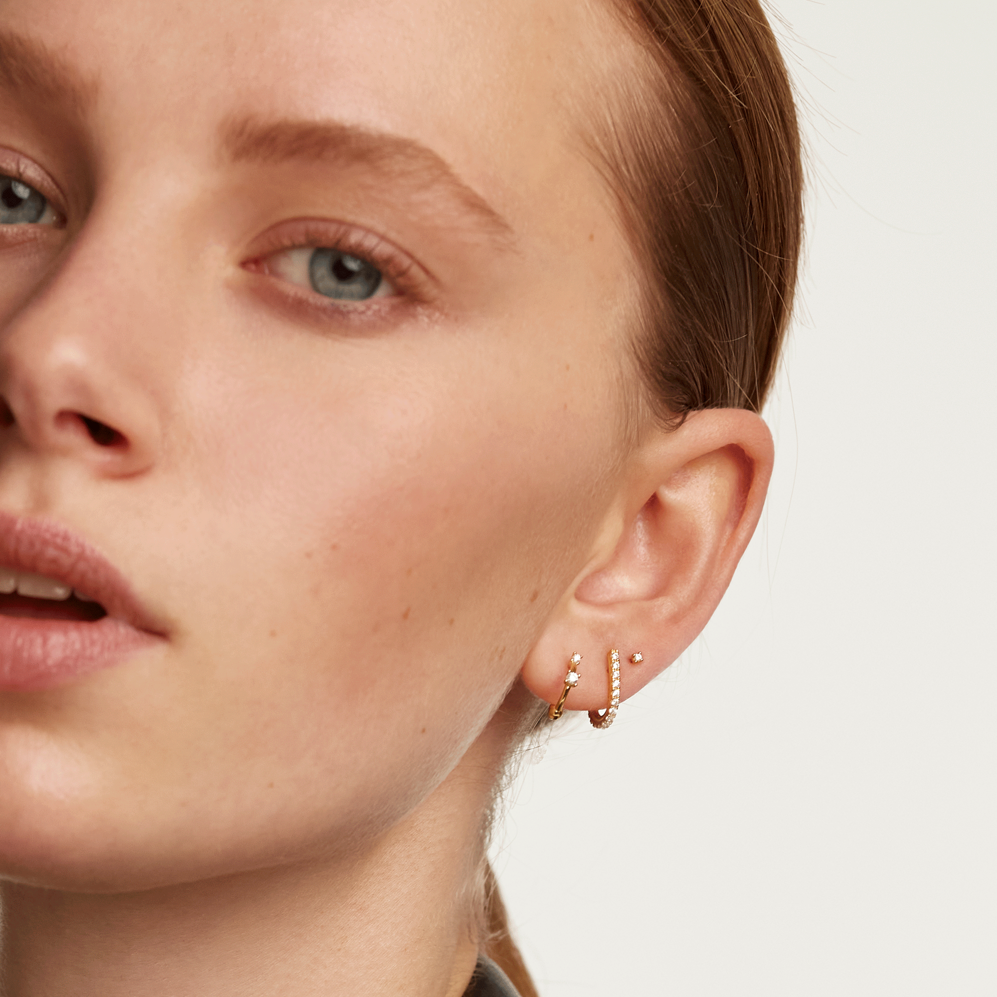 L'Oiseau Gold Earrings Set