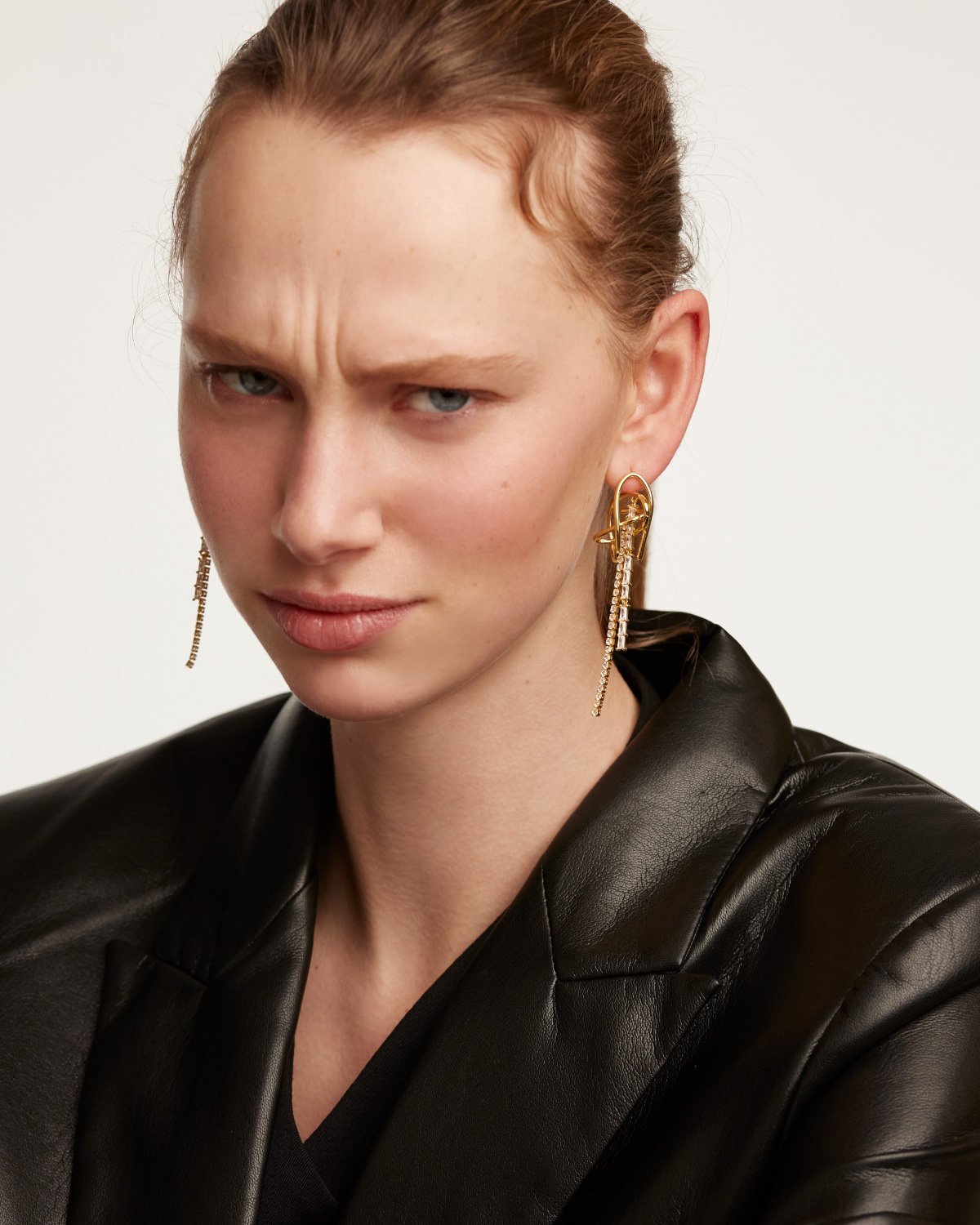 GRID Aisha Gold earrings
