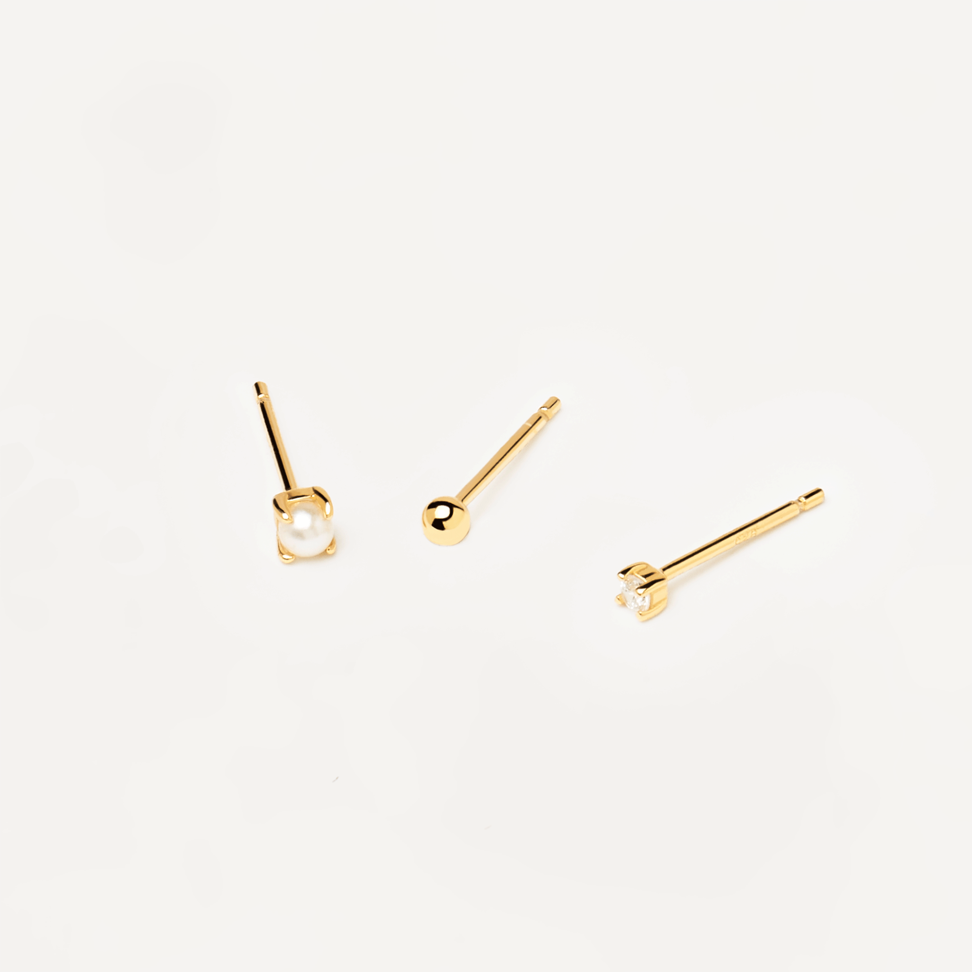 Angel Gold Earrings Set