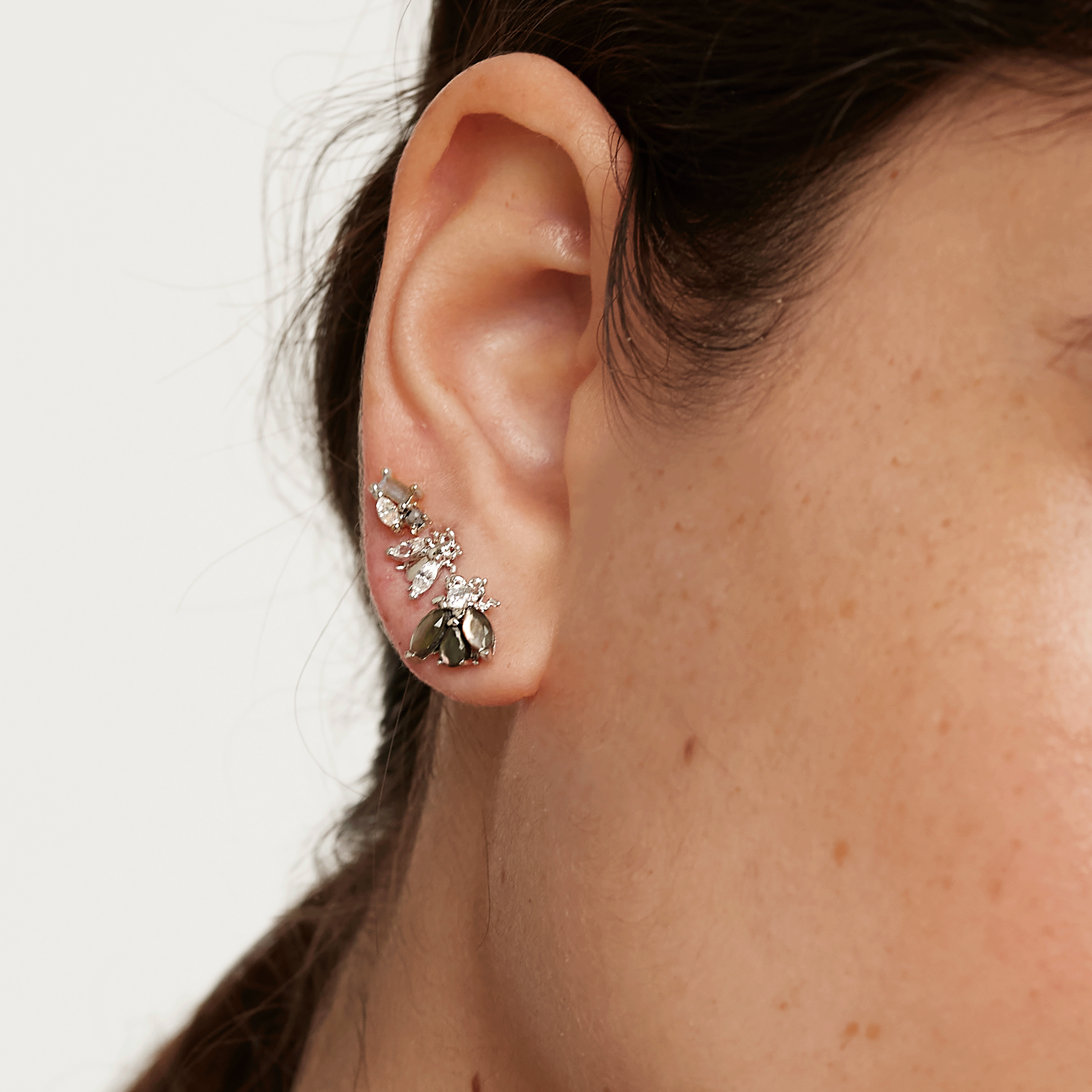 LA BAMBA SILVER EARRINGS SET