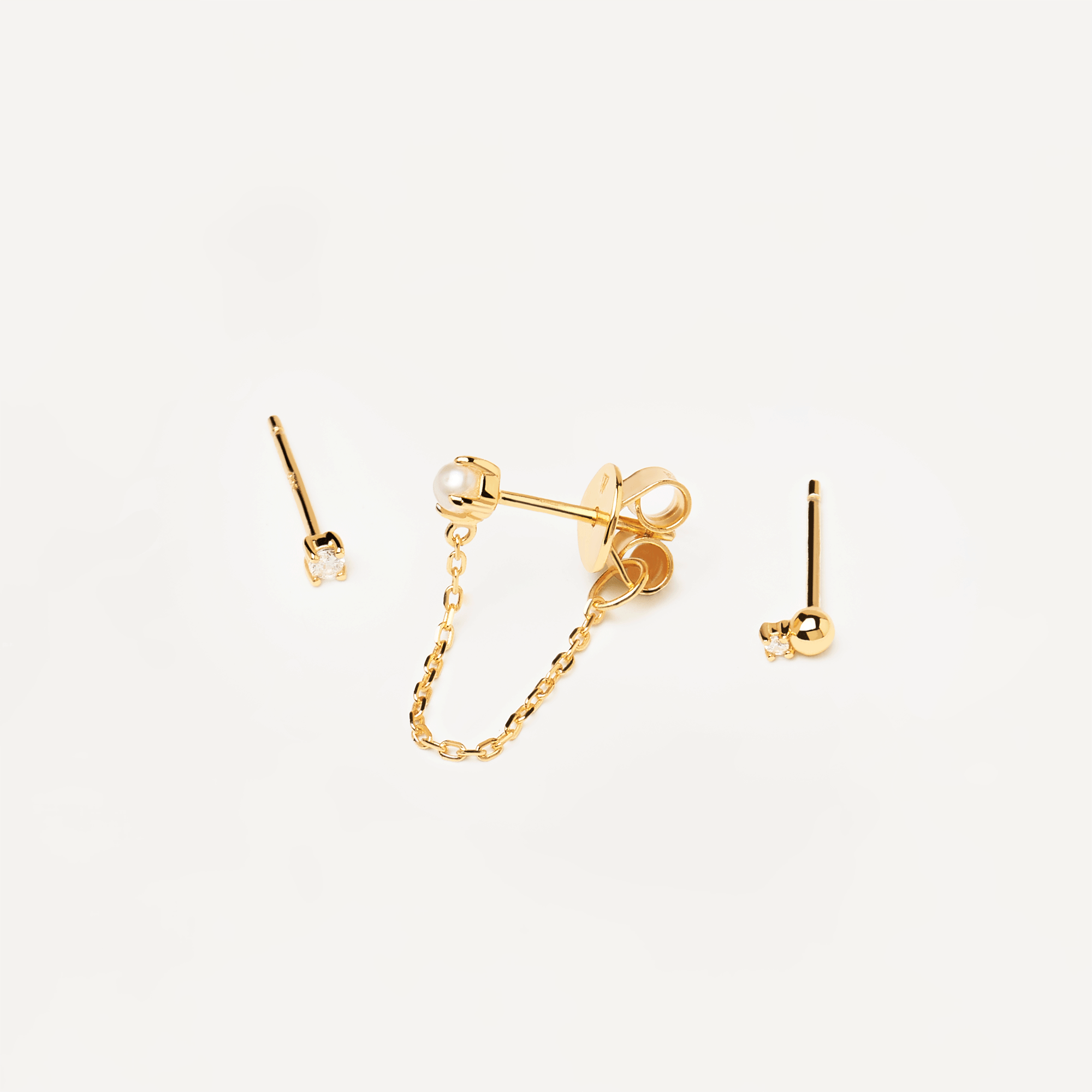 Charlie Gold Earrings Set