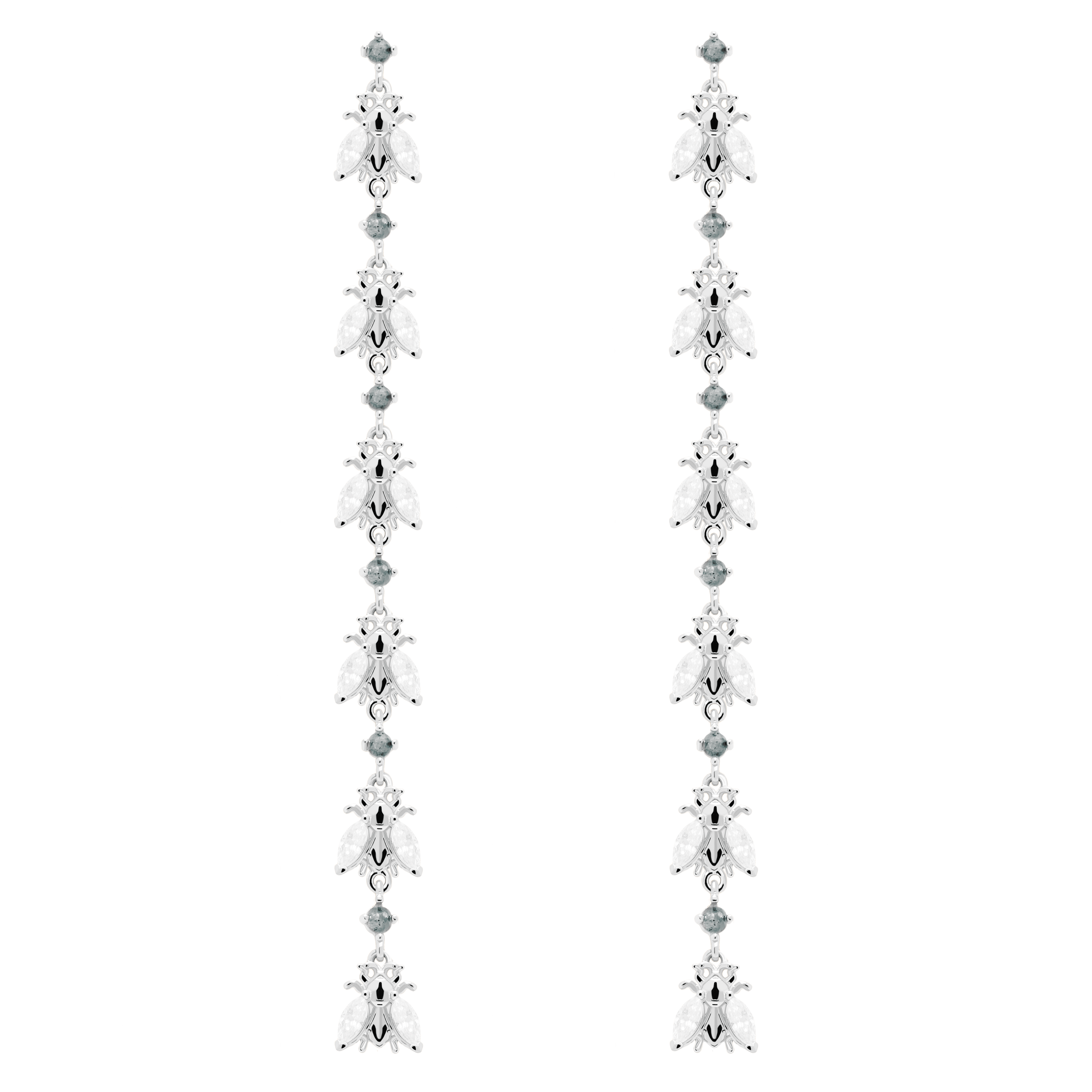 Nest Silver Earrings