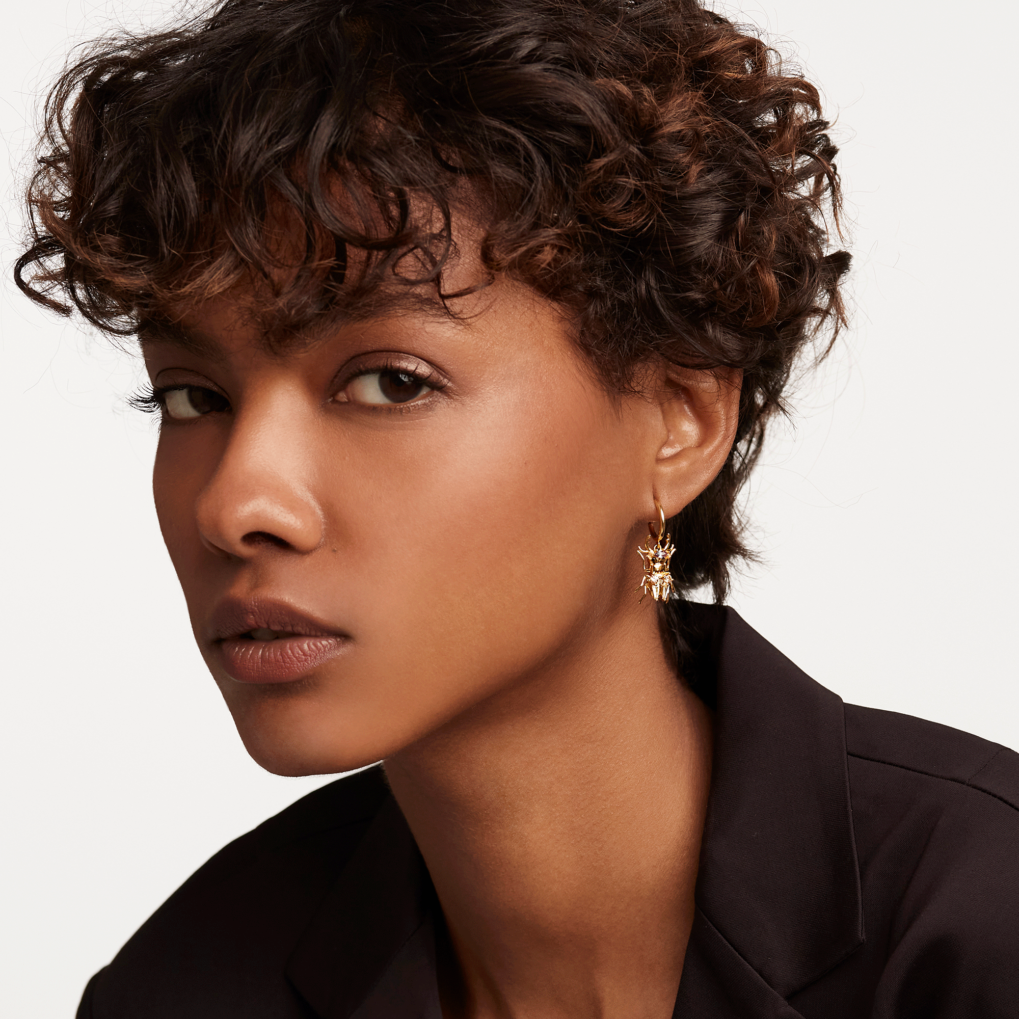 Strength Beetle Earrings