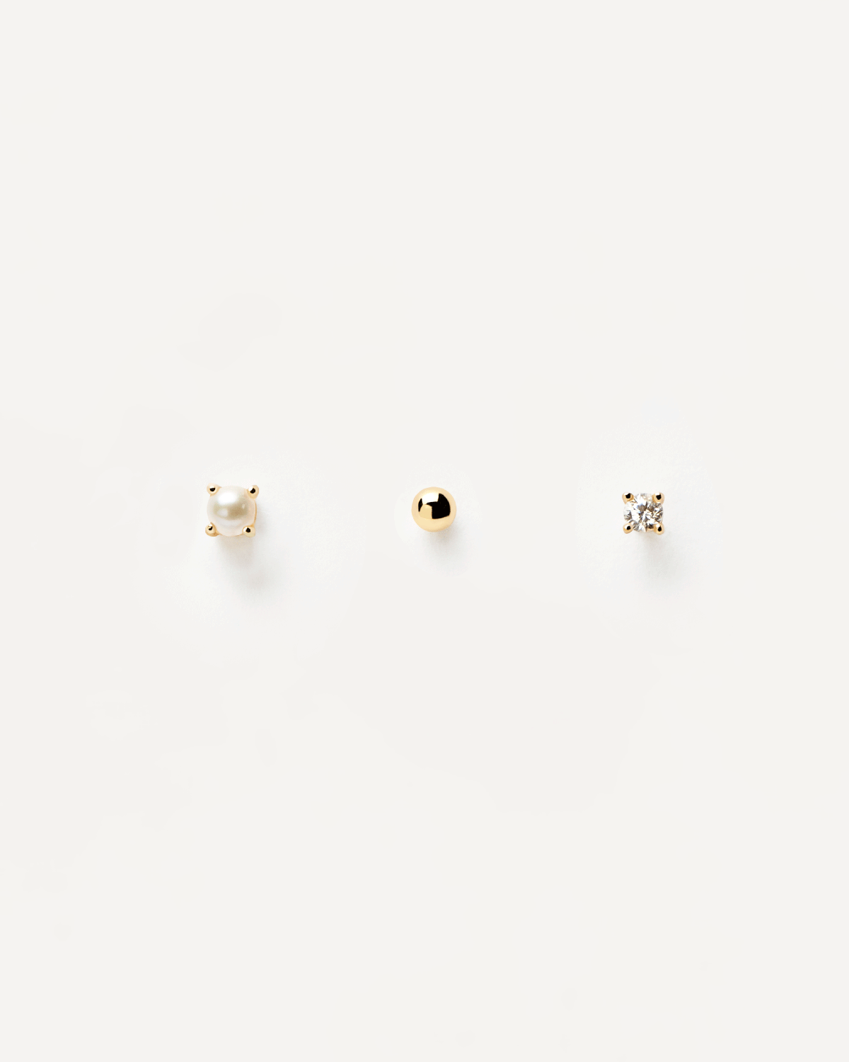 Angel Gold Earrings Set