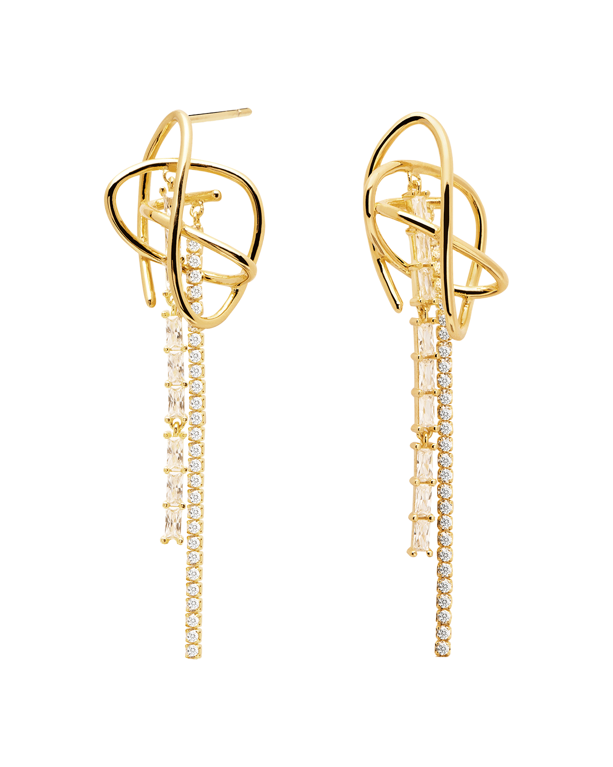 Aisha Gold earrings