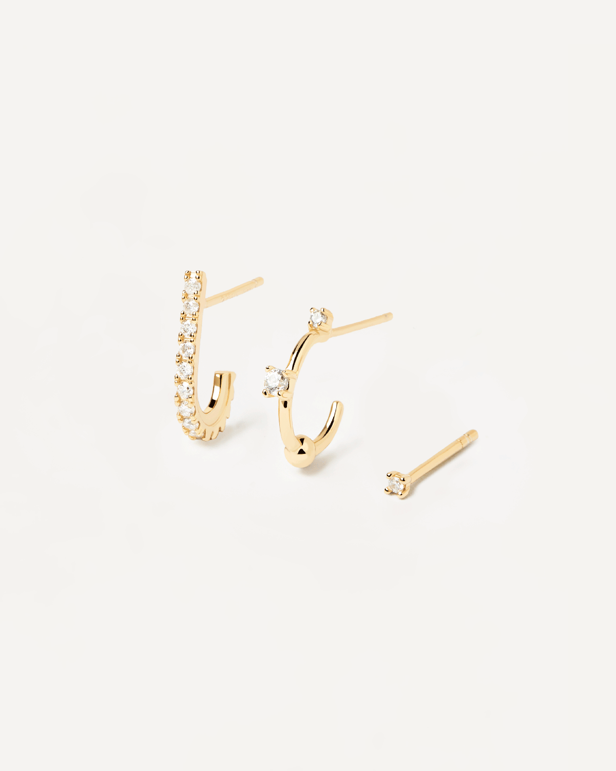 L'Oiseau Gold Earrings Set