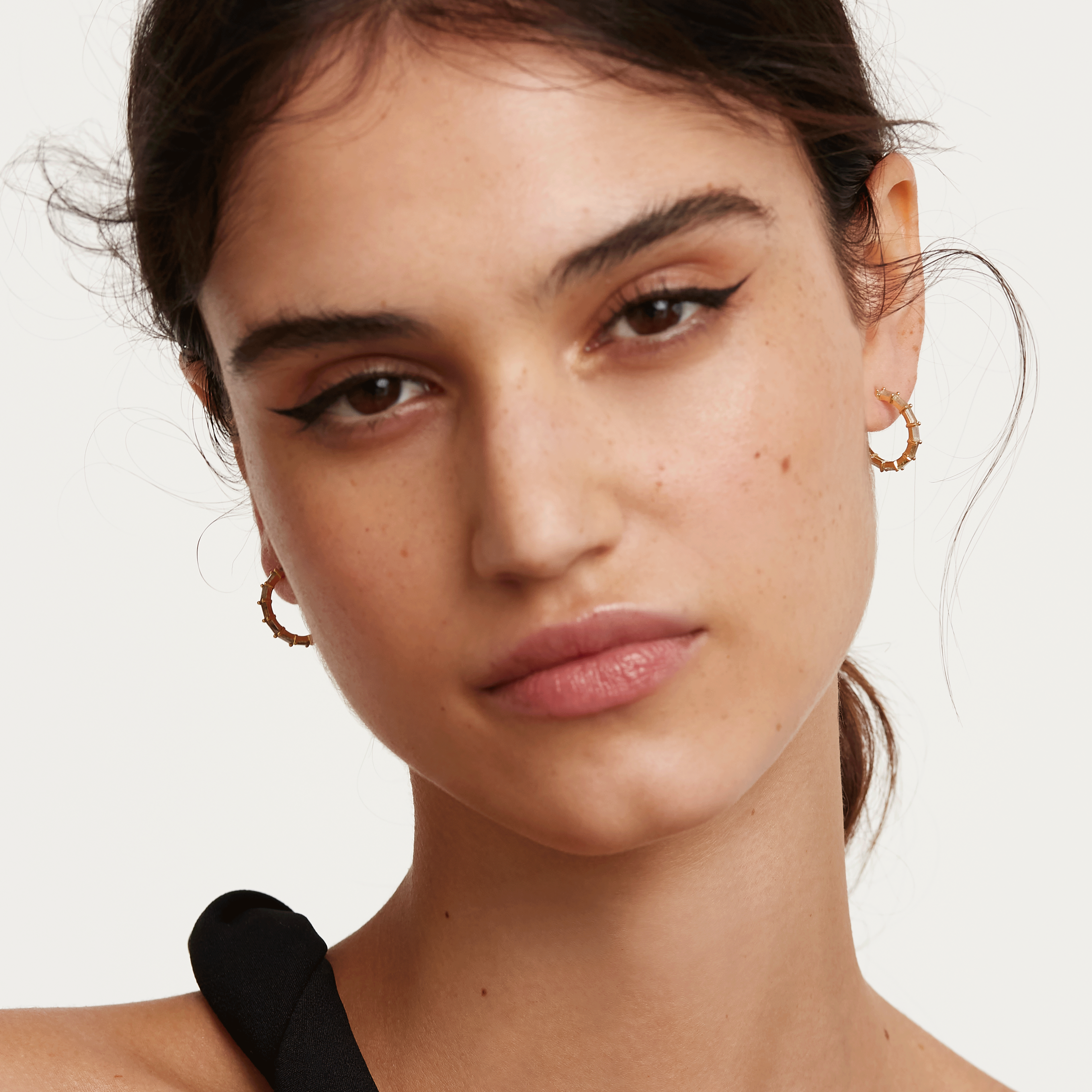 Pistil Gold Earrings