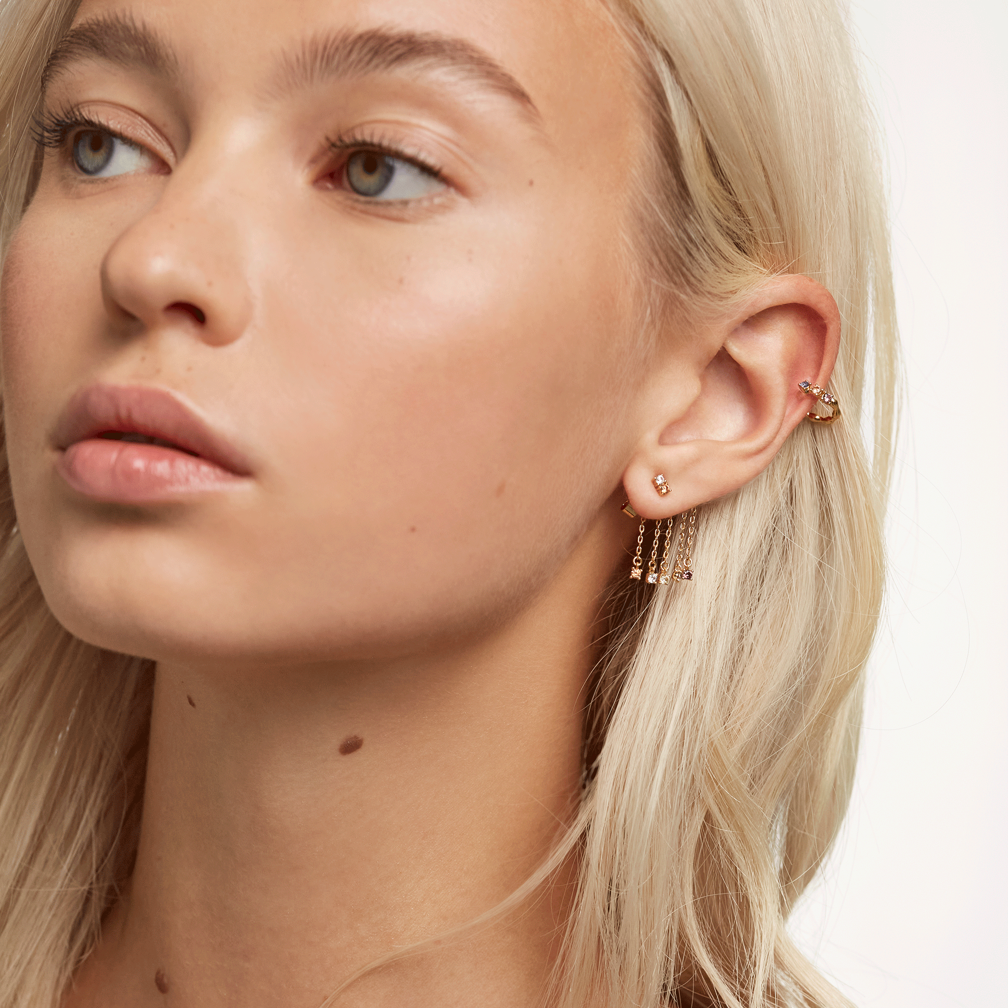 Pegasus Gold Earrings