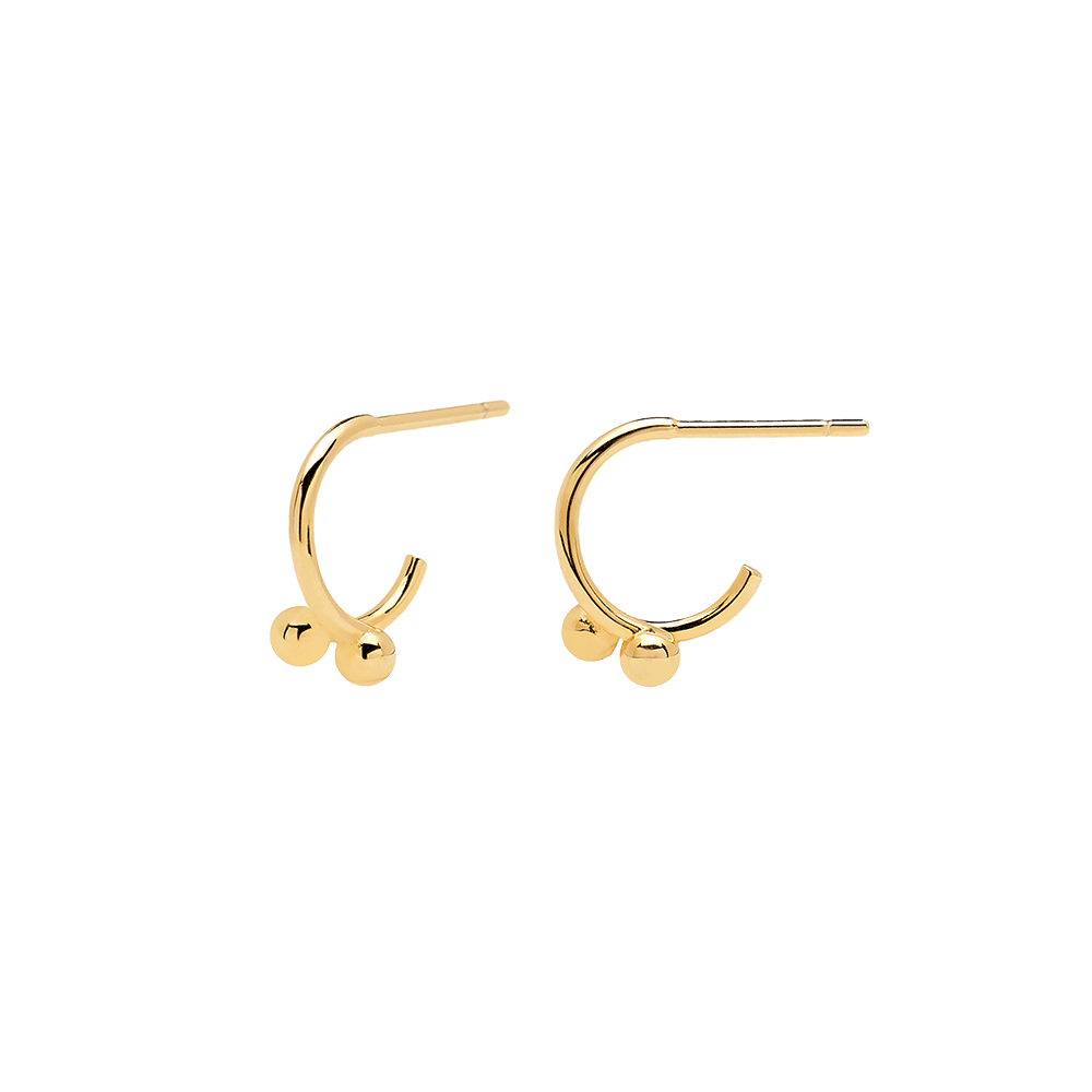 Aura Gold Earrings