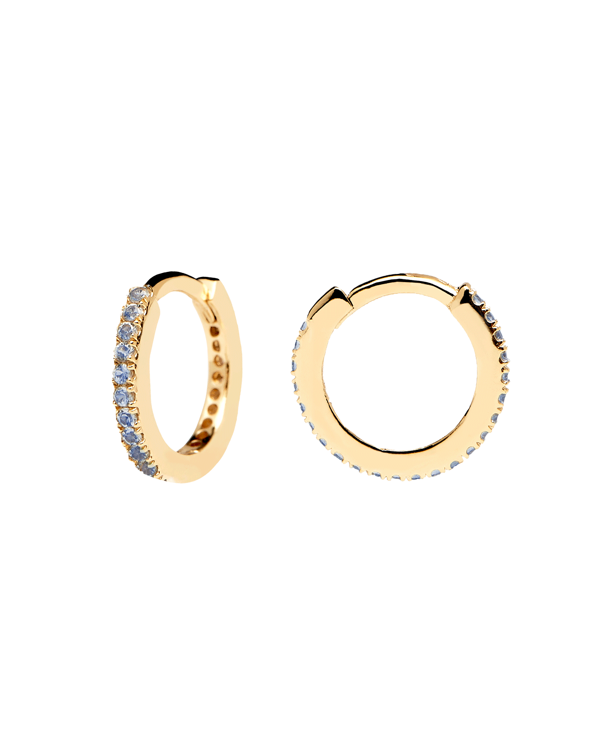 Celeste Mini Hoops Gold