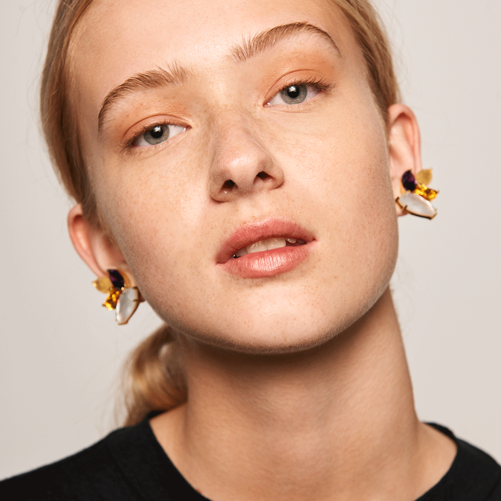 Citric earrings