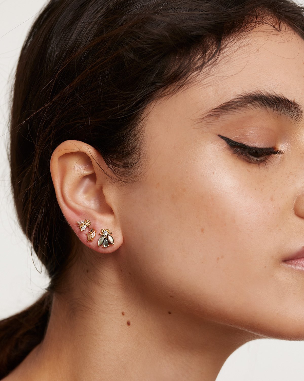 LA BAMBA GOLD EARRINGS SET