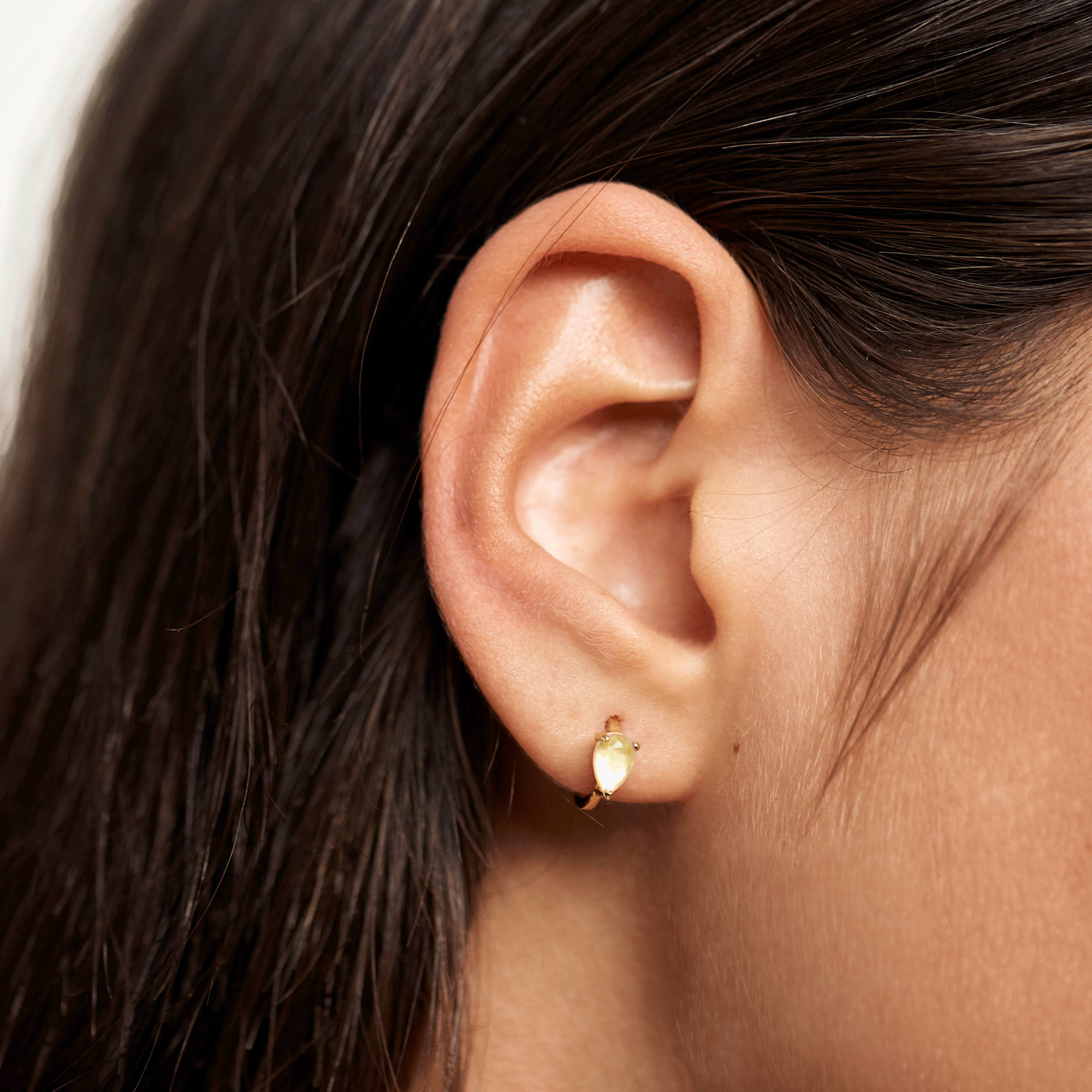 Amber clair Earrings