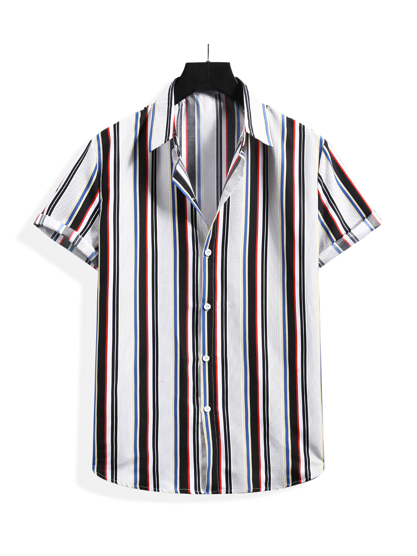 Mens Printed Holiday Short Sleeve Shirts