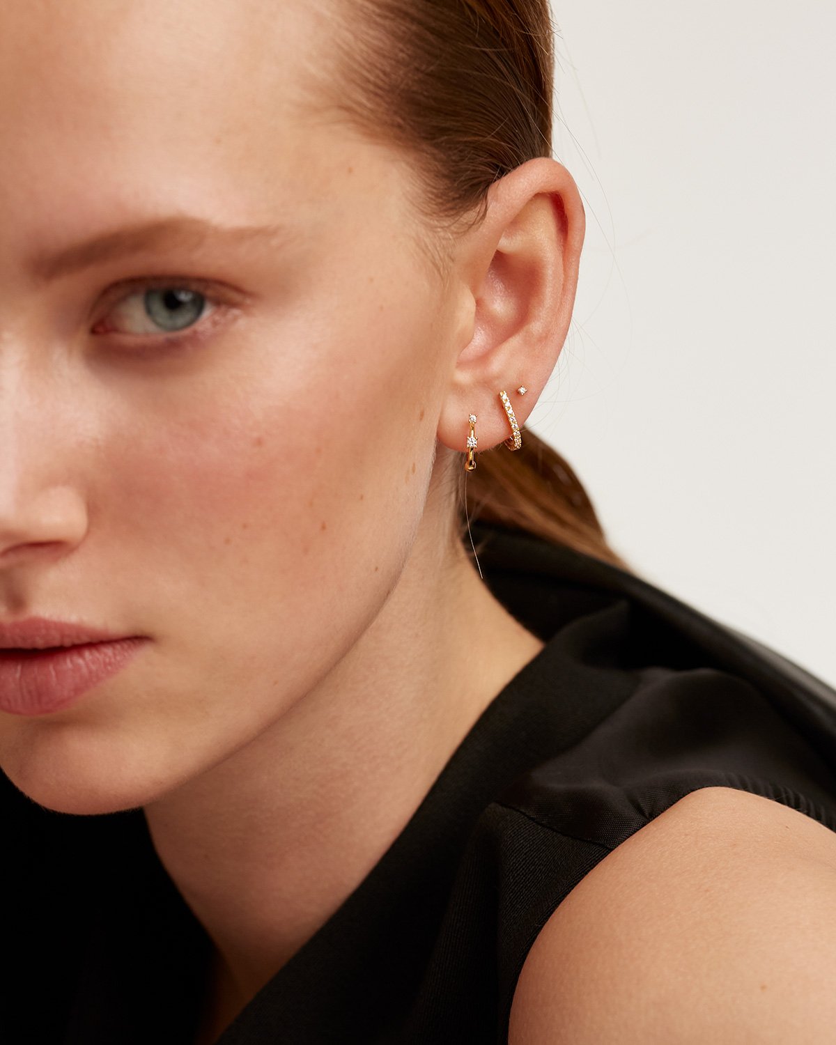 L'Oiseau Gold Earrings Set