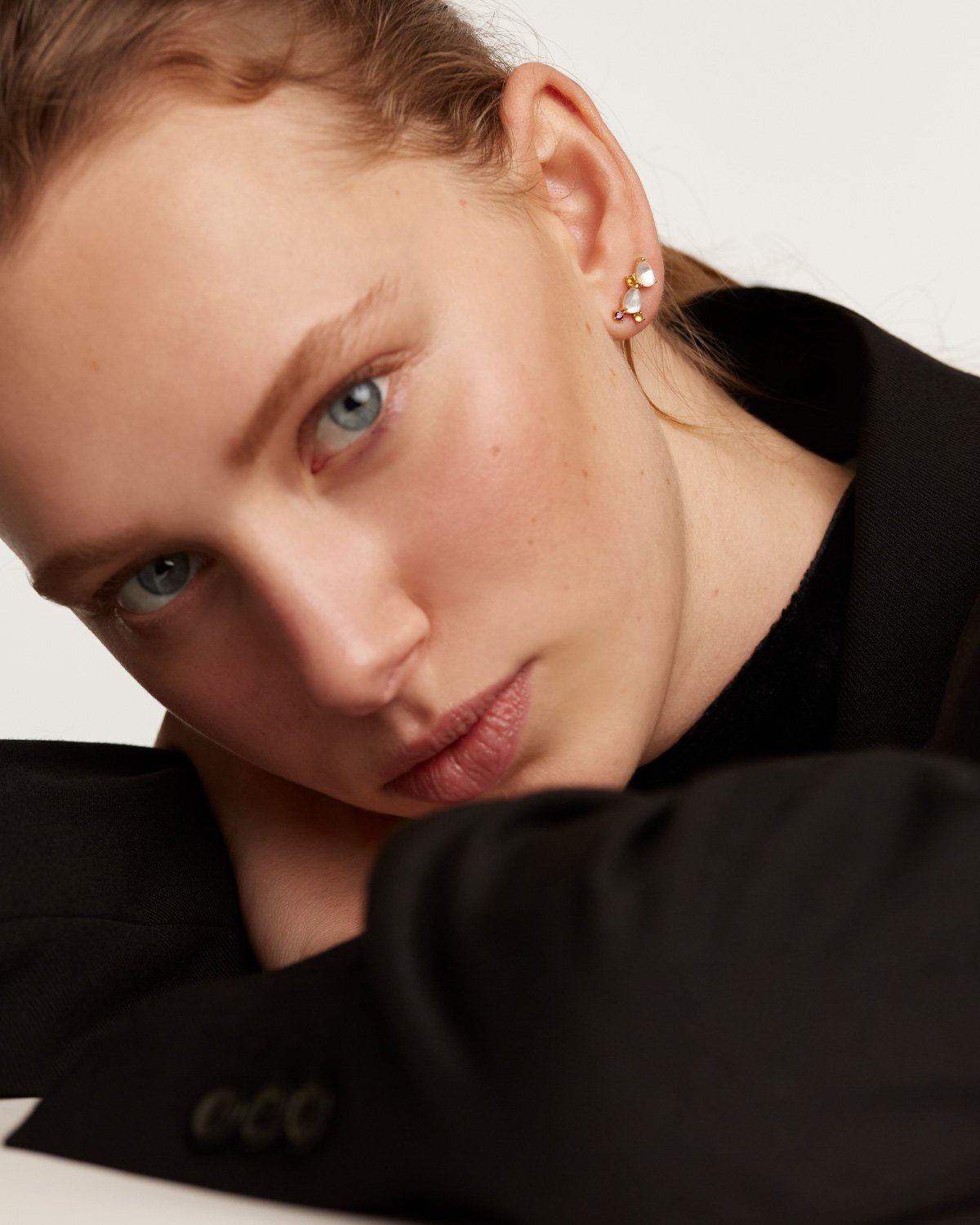 GRID Citric Petite earrings