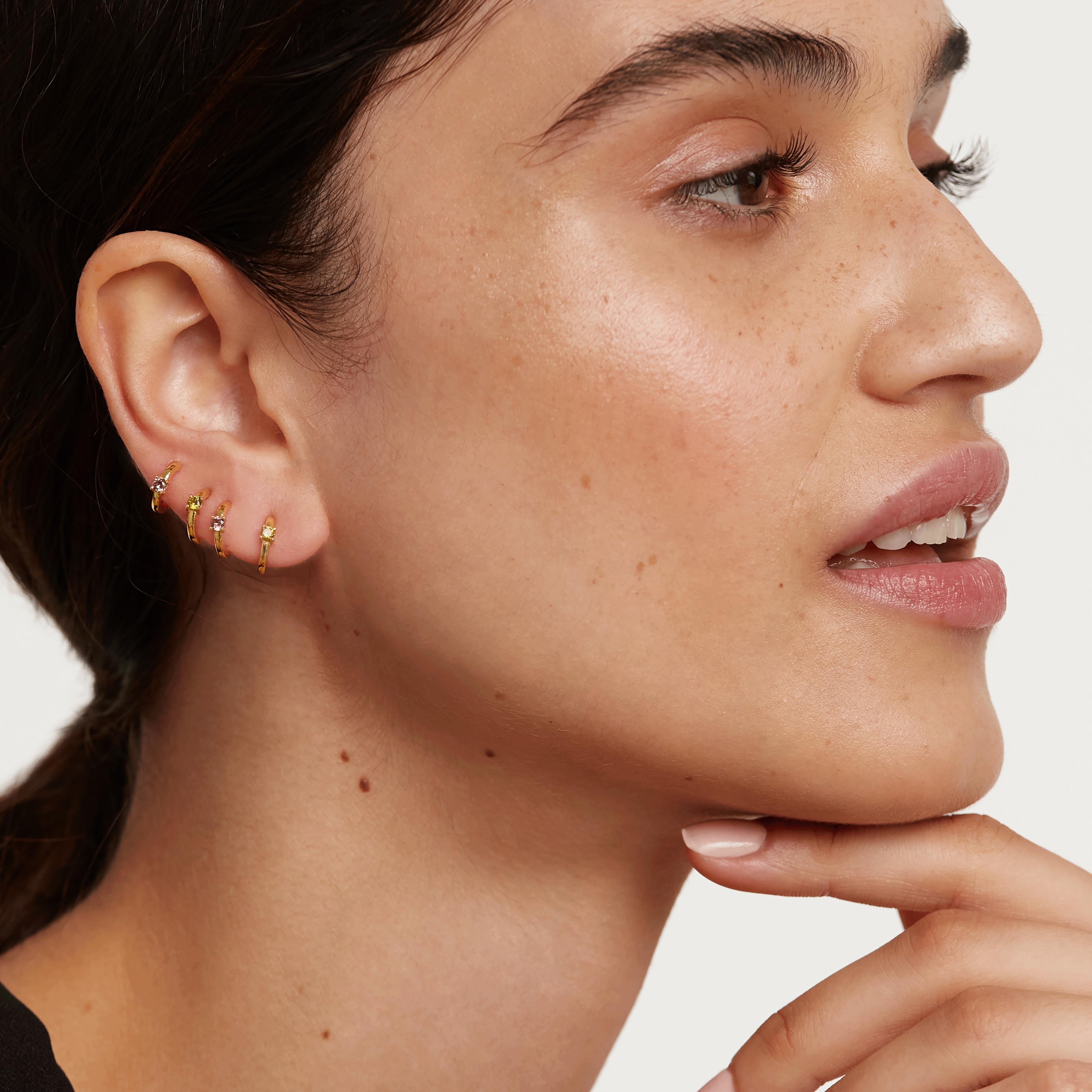 Olive&Lavender Solitary Earrings Bundle