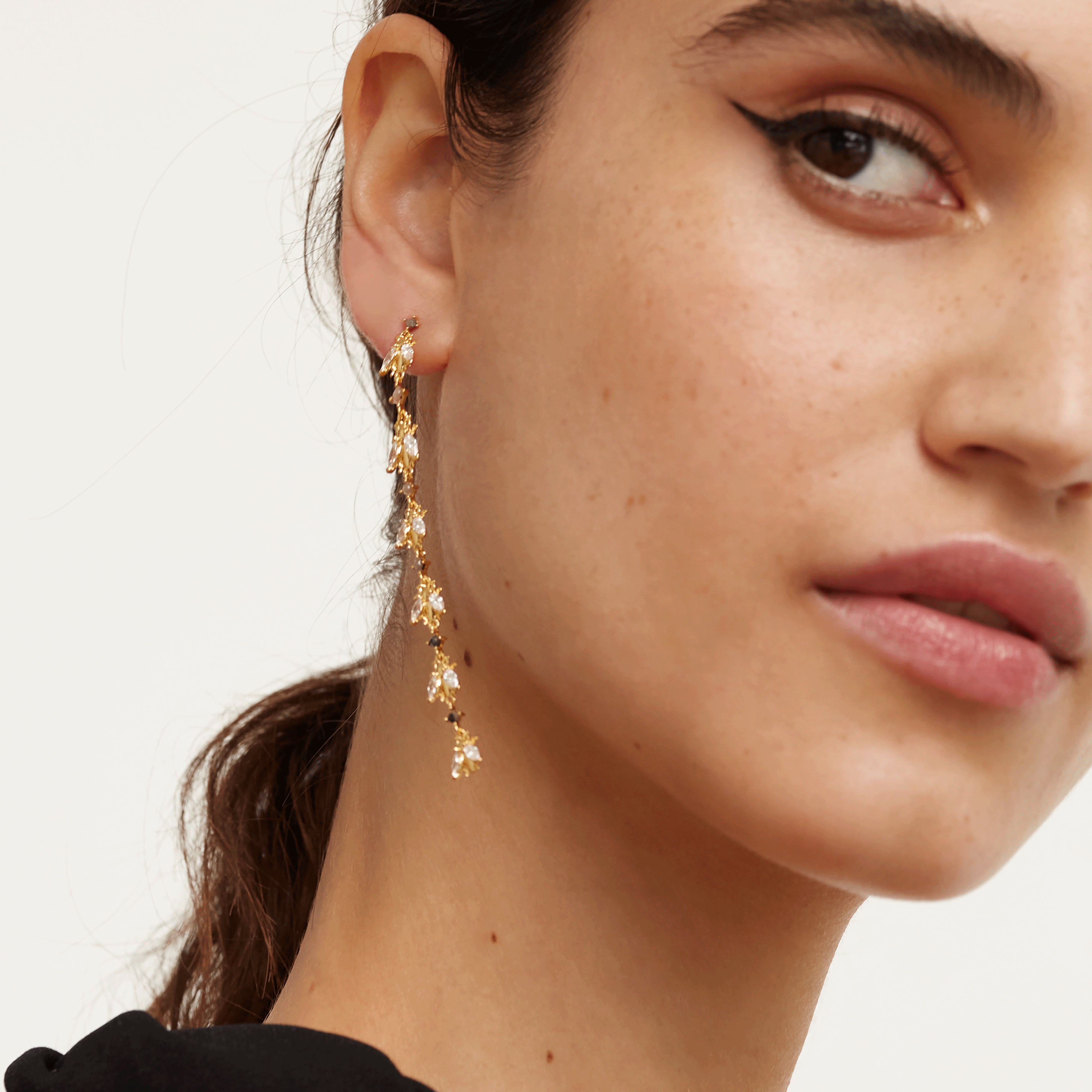 Nest Gold Earrings