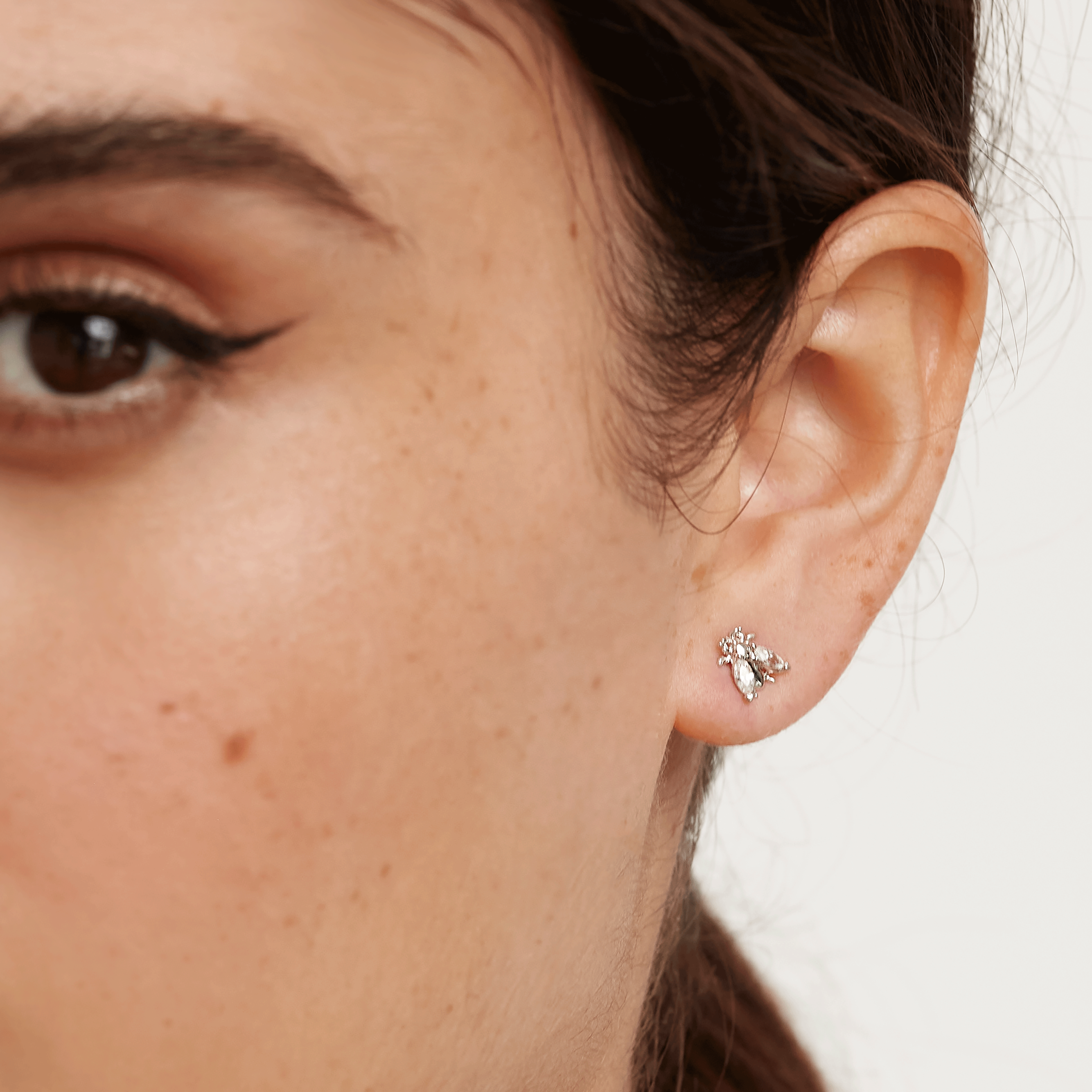 Buzz Silver Earrings