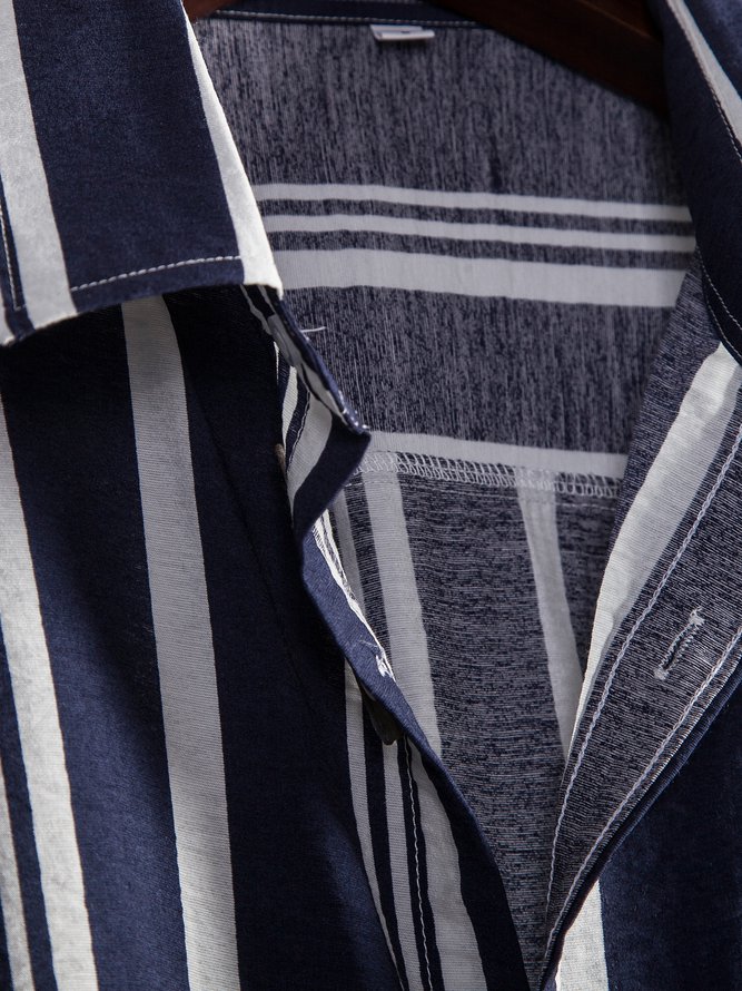 Men's Cotton-Blend Casual Shirts