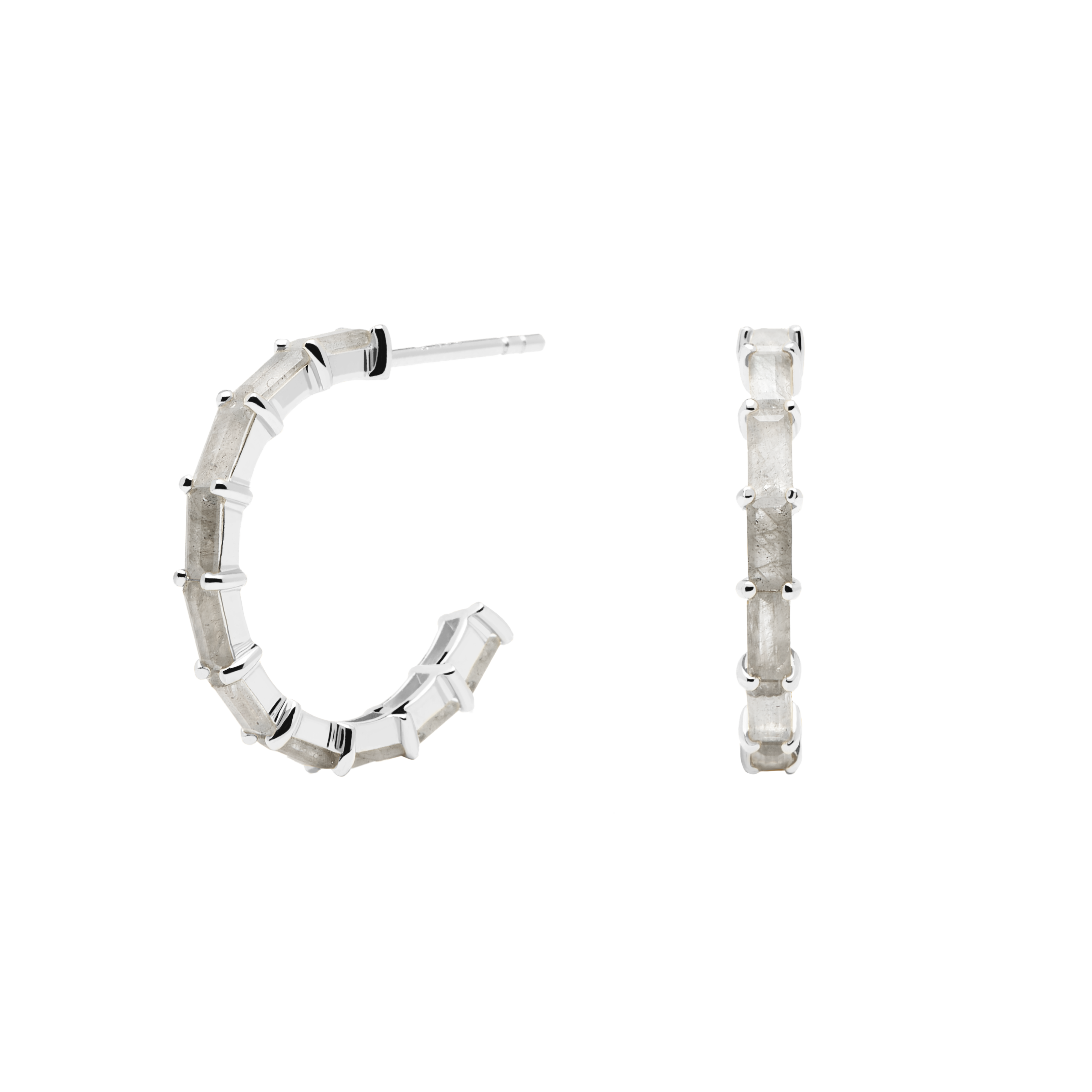 Pistil Silver Earrings