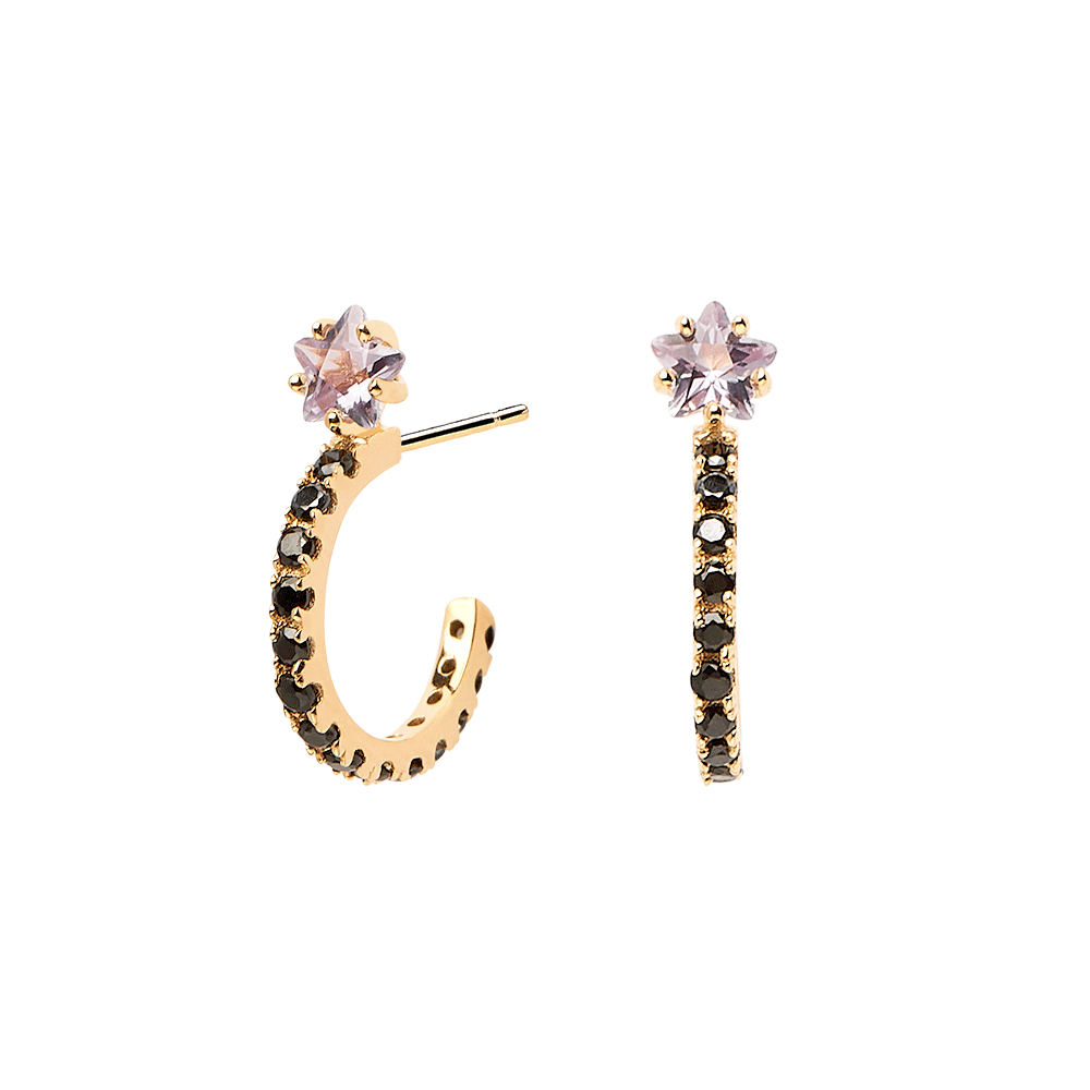 Nebula Gold Earrings