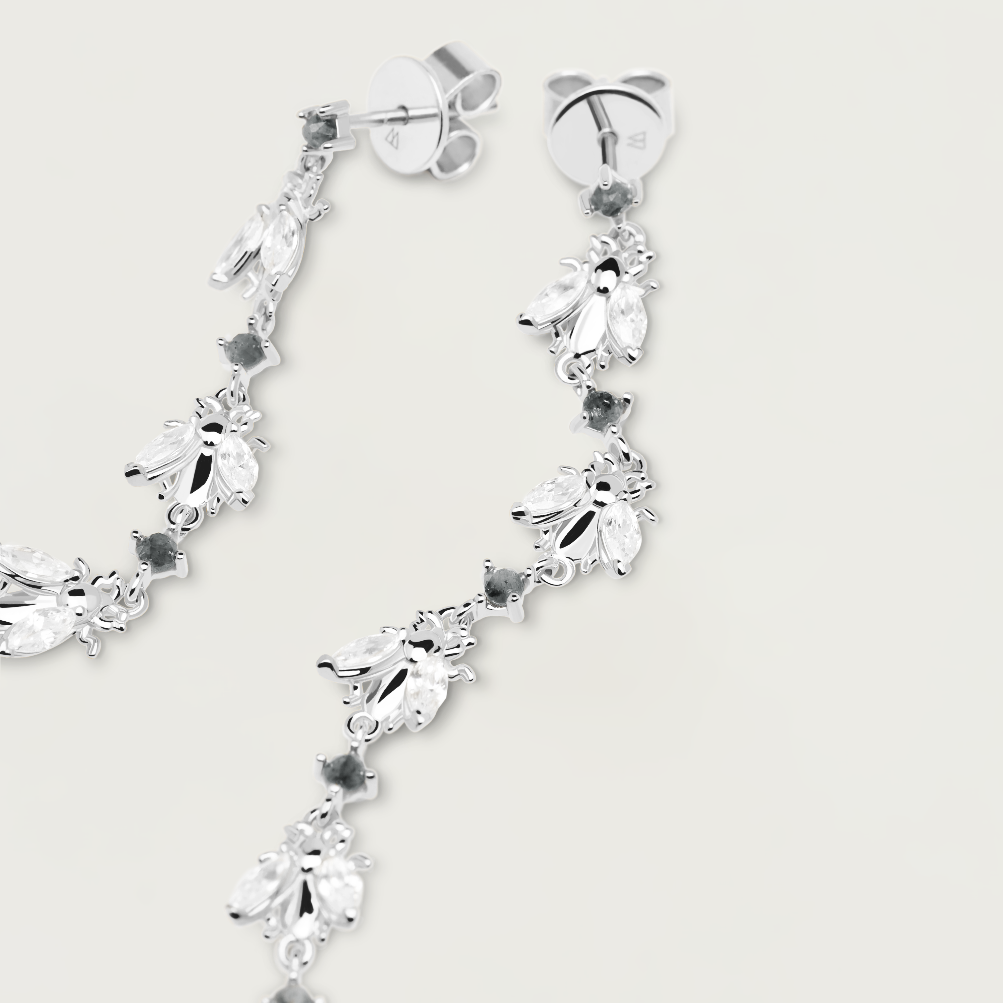 Nest Silver Earrings