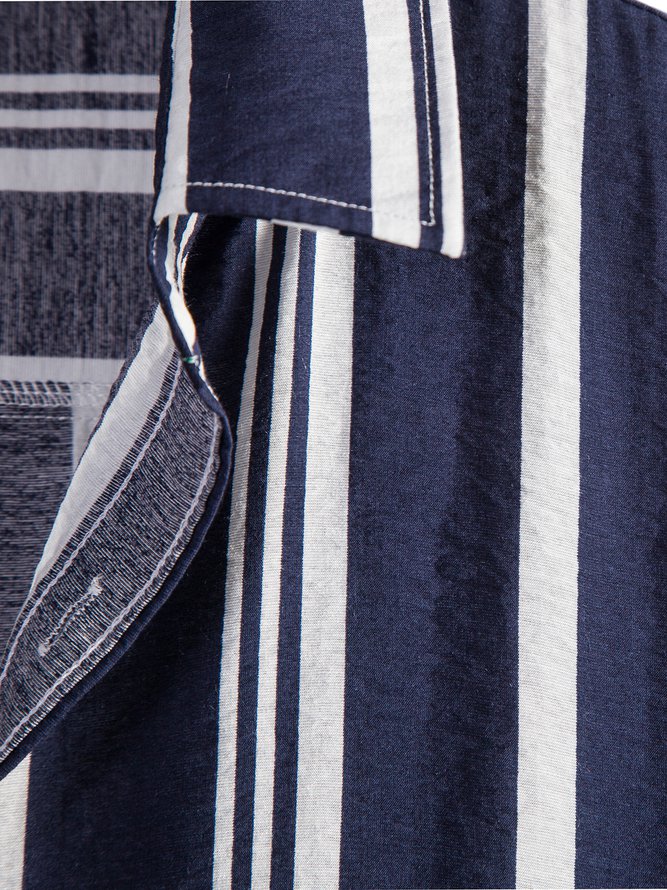 Men's Cotton-Blend Casual Shirts