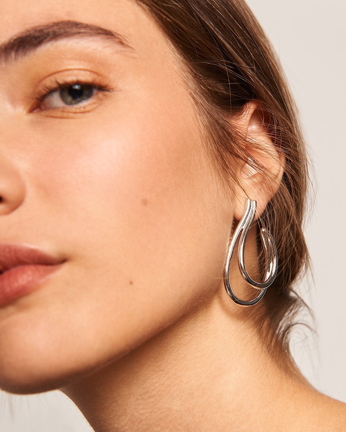 Koko Silver Earrings 001