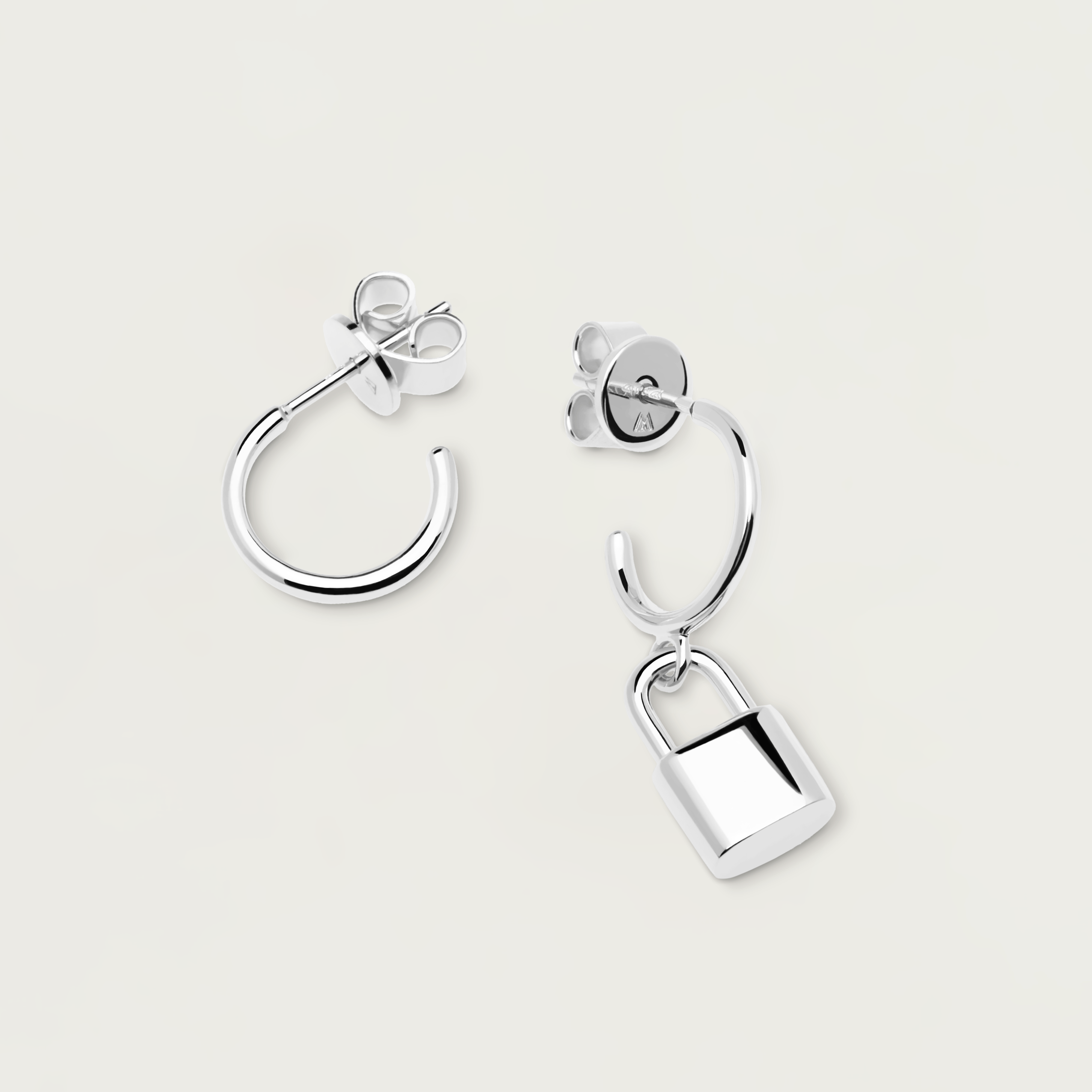 Bond Silver Earrings