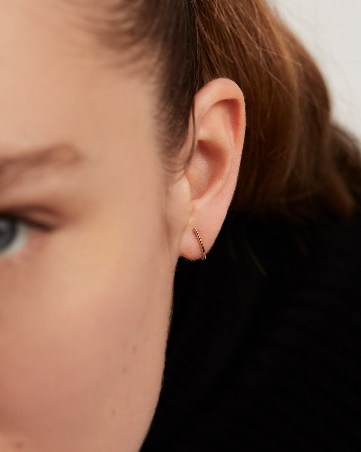 Light Bird Gold Earrings