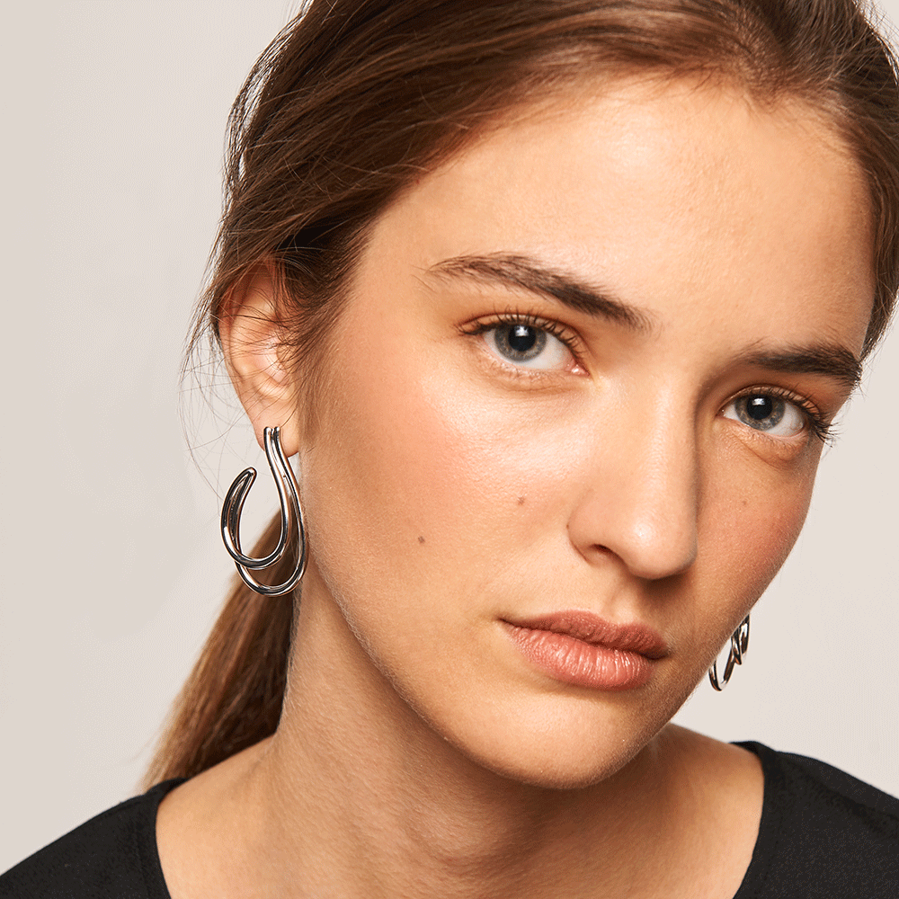 Koko Silver Earrings 001